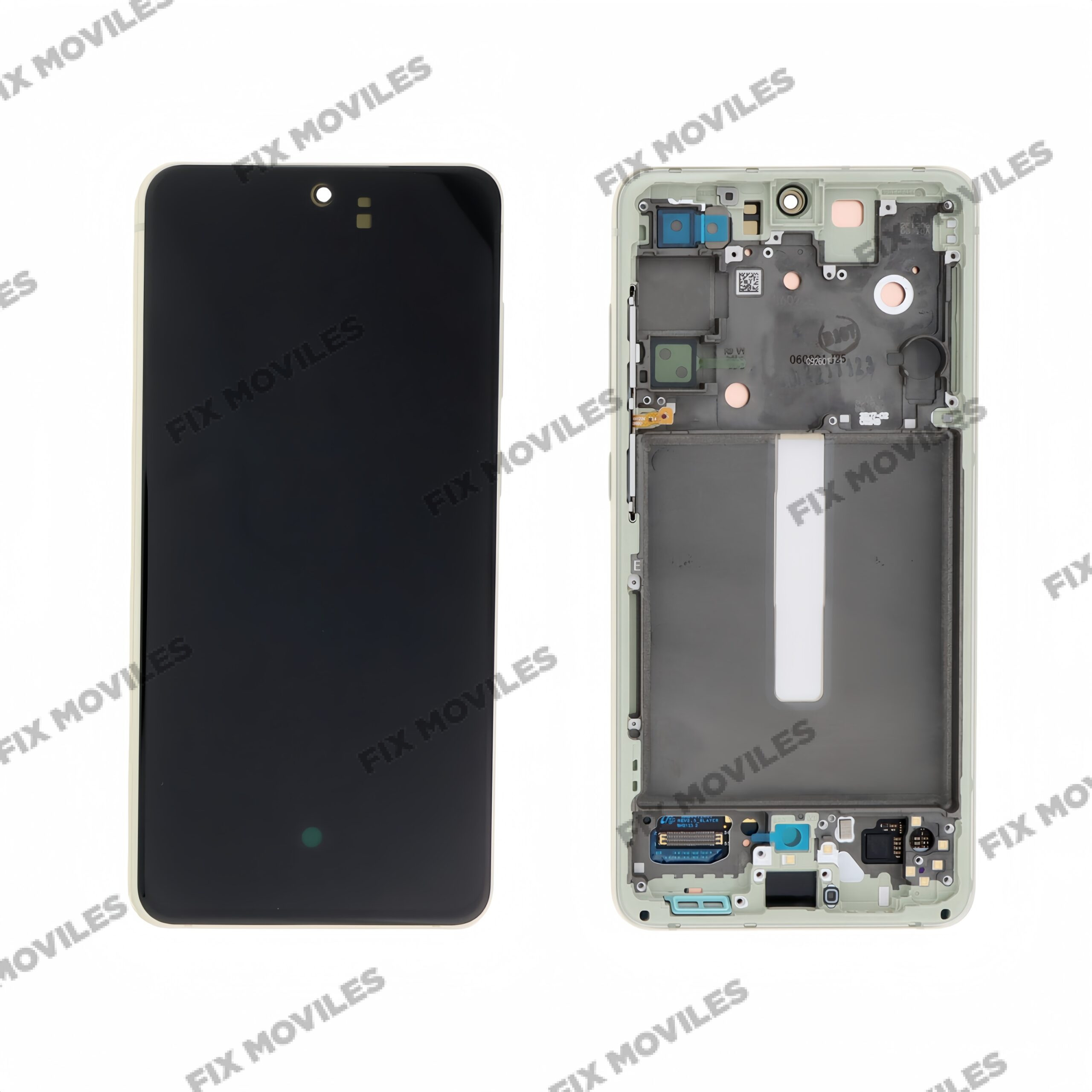 Pantalla Samsung S21 FE G990 Verde con Marco Original Completa SERVICE PACK Pantalla Samsung S21 FE G990 Verde con Marco Original Completa SERVICE PACK - Image 1