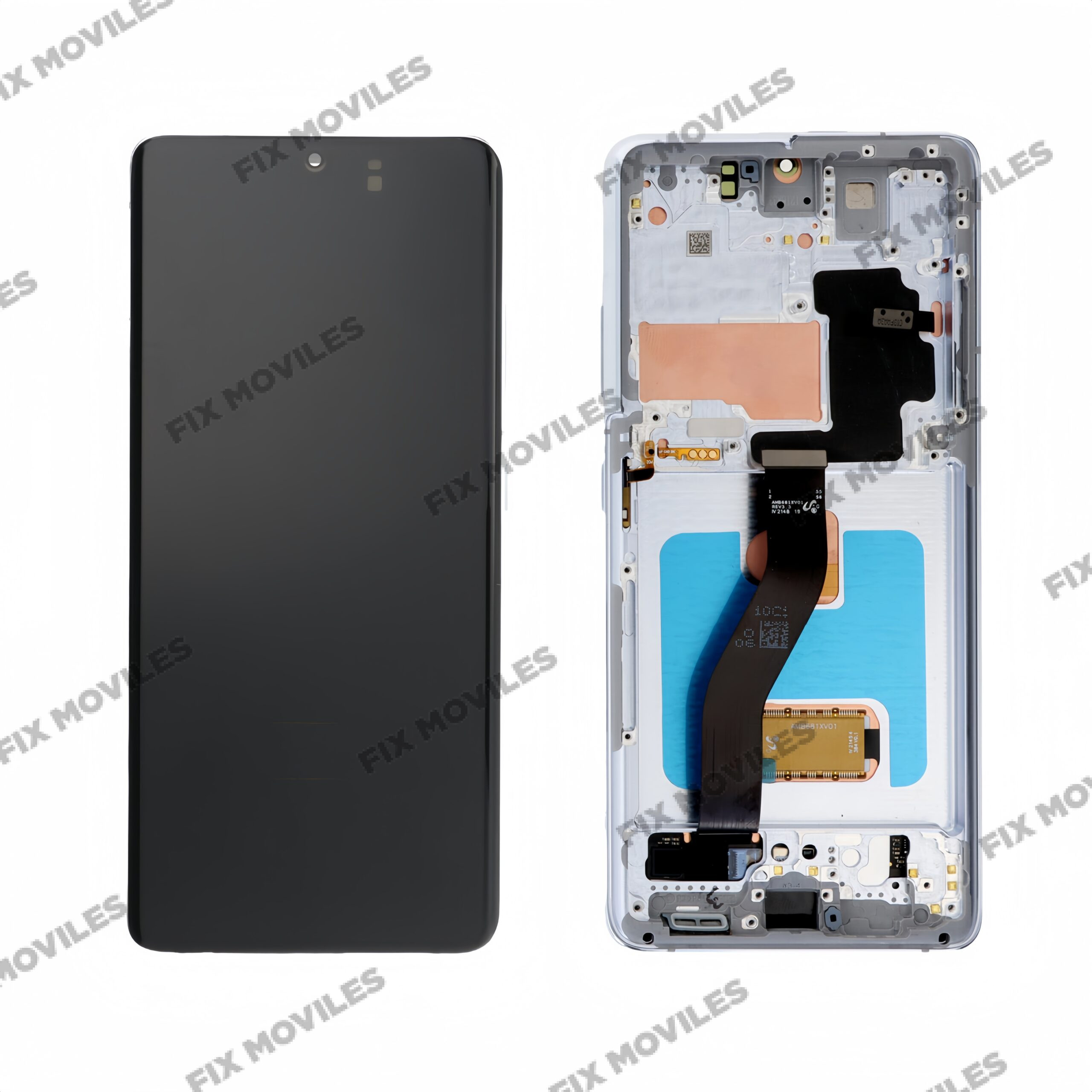 Pantalla Samsung S21 Ultra G988B Plateado con Marco Original Completa SERVICE PACK Pantalla Samsung S21 Ultra G988B Plateado con Marco Original Completa SERVICE PACK - Image 1
