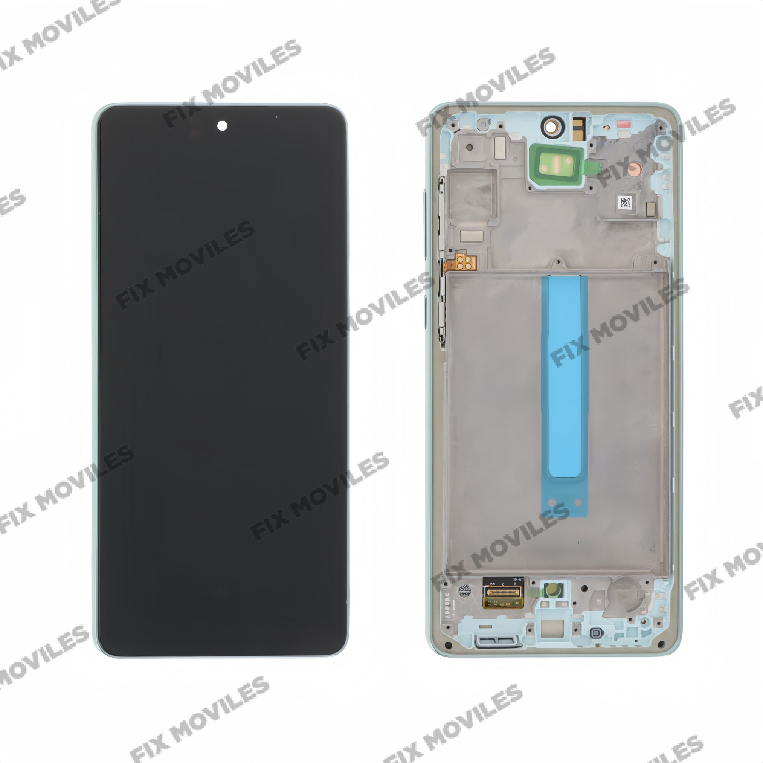 Pantalla Samsung SM-A736 A73 5G 2022 Verde con Marco Original Completa SERVICE PACK Pantalla Samsung SM-A736 A73 5G 2022 Verde con Marco Original Completa SERVICE PACK - Image 1