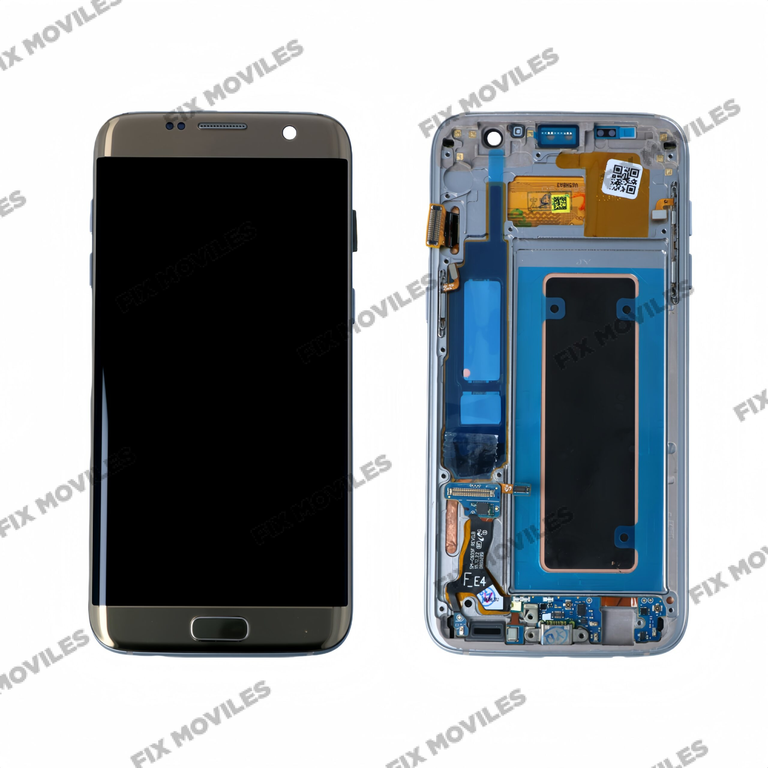 Pantalla Samsung SM-G935 GALAXY S7 EDGE Dorada Original LCD+Tactil SERVICE PACK Pantalla Samsung SM-G935 GALAXY S7 EDGE Dorada Original LCD+Tactil SERVICE PACK - Image 1
