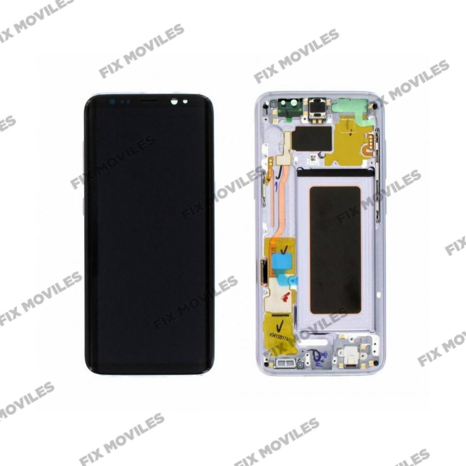 Pantalla Samsung Galaxy S8 G950 Lila con Marco Original Completa SERVICE PACK Pantalla Samsung Galaxy S8 G950 Lila con Marco Original Completa SERVICE PACK - Image 1