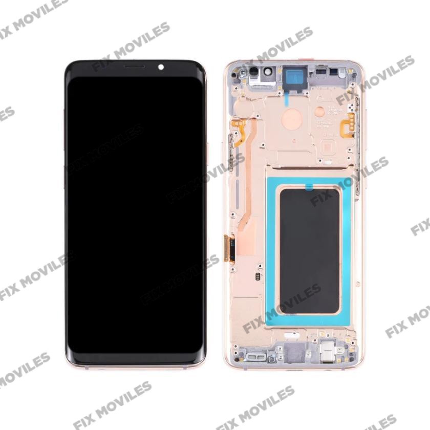 Pantalla Samsung Galaxy S9 G960 Dorado con Marco Original Completa SERVICE PACK Pantalla Samsung Galaxy S9 G960 Dorado con Marco Original Completa SERVICE PACK - Image 1
