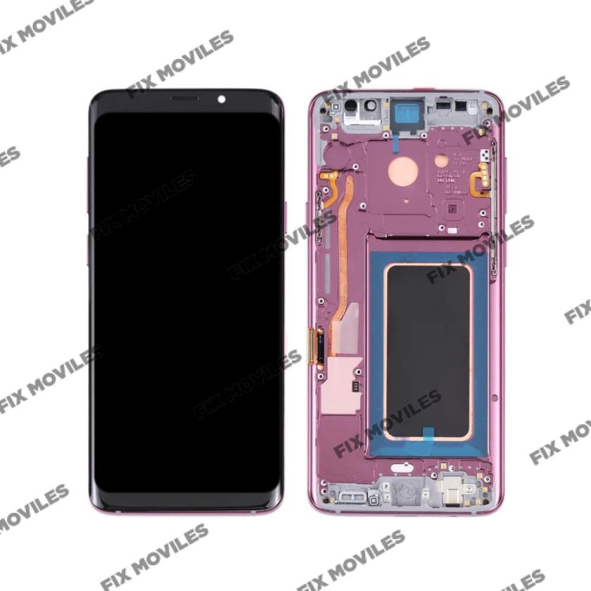 Pantalla Samsung Galaxy S9 Plus G965 Lila con Marco Original Completa SERVICE PACK Pantalla Samsung Galaxy S9 G960 Lila con Marco Original Completa SERVICE PACK - Image 1