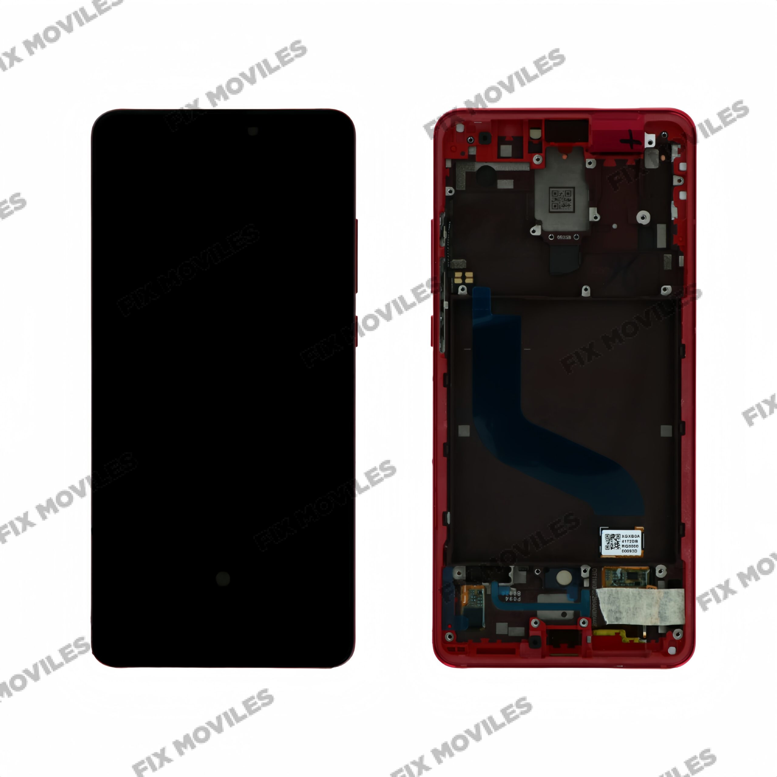 Pantalla Xiaomi Mi 9T/ Mi 9T Pro/ K20/ K20 Pro Rojo con Marco Completa Tactil+LCD Reparada Pantalla Xiaomi Mi 9T/ Mi 9T Pro/ K20/ K20 Pro Rojo con Marco Completa Tactil+LCD Reparada - Image 1
