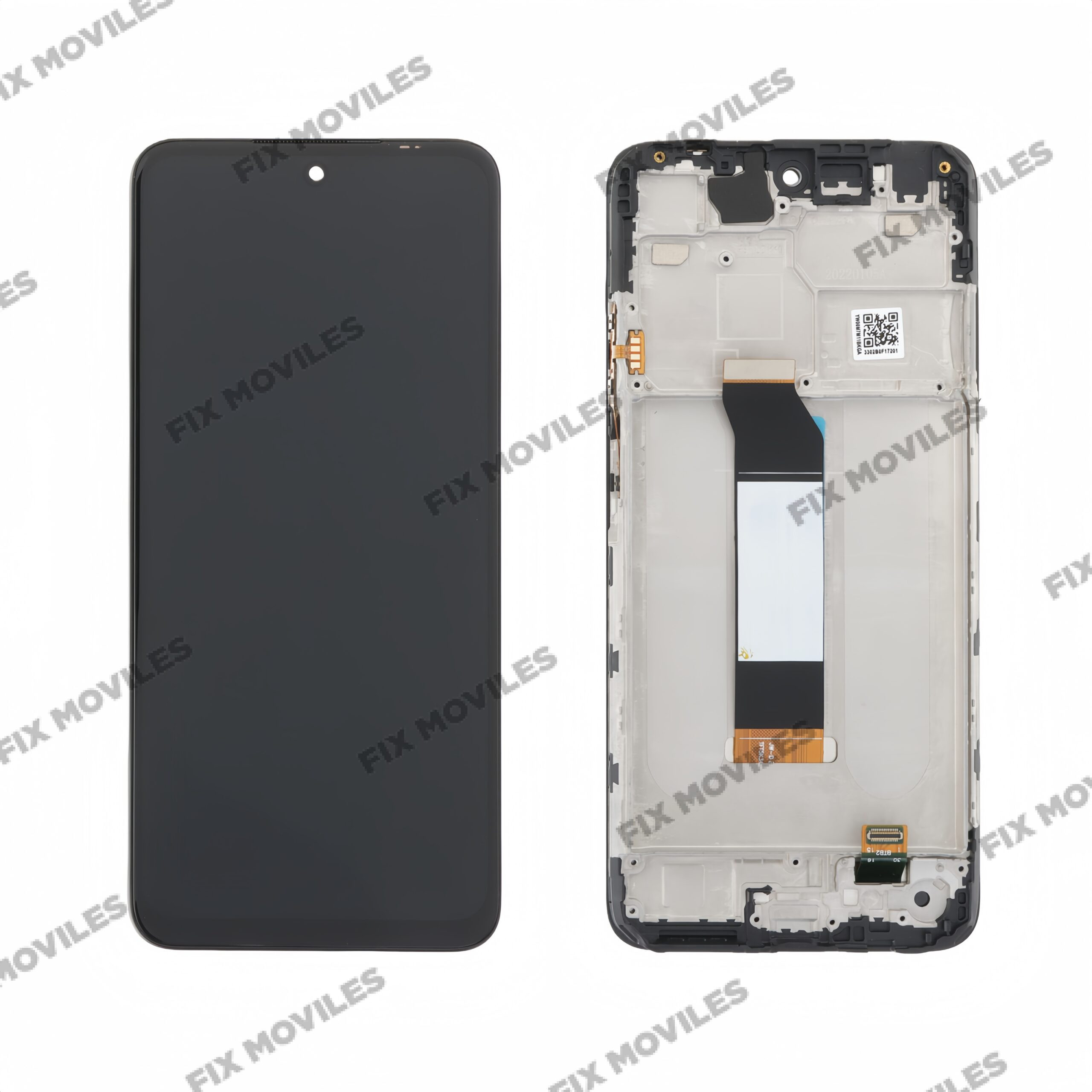 Pantalla Xiaomi Redmi Note 10 5G / Poco M3 Pro Negra con Marco Completa LCD+Tactil SERVICE PACK Pantalla Xiaomi Redmi Note 10 5G / Poco M3 Pro Negra con Marco Completa LCD+Tactil SERVICE PACK - Image 1