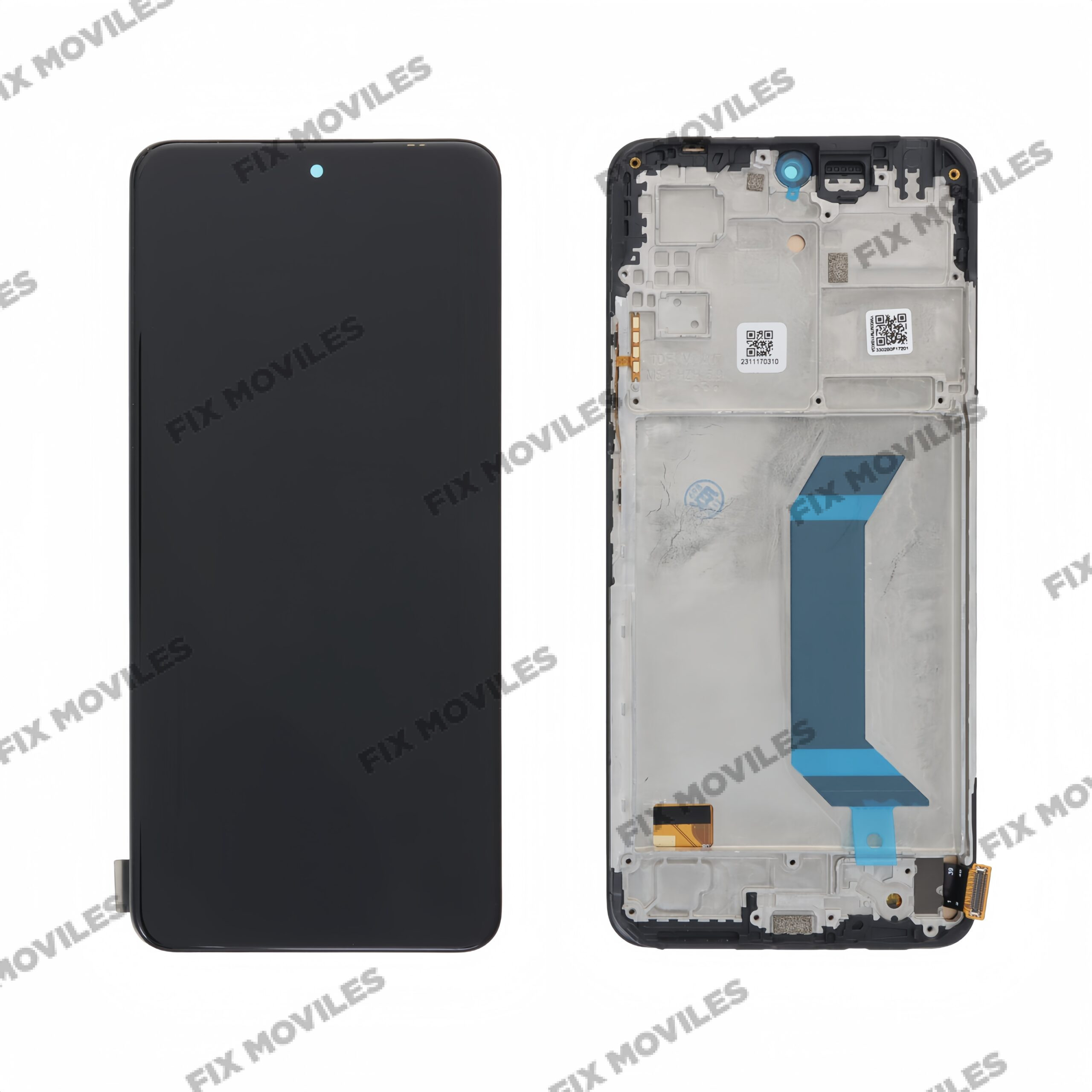 Pantalla Xiaomi Redmi Note 12 5G Con Marco Negro Completa LCD+Tactil incell Pantalla Xiaomi Redmi Note 12 5G Con Marco Negro Completa LCD+Tactil incell - Image 1