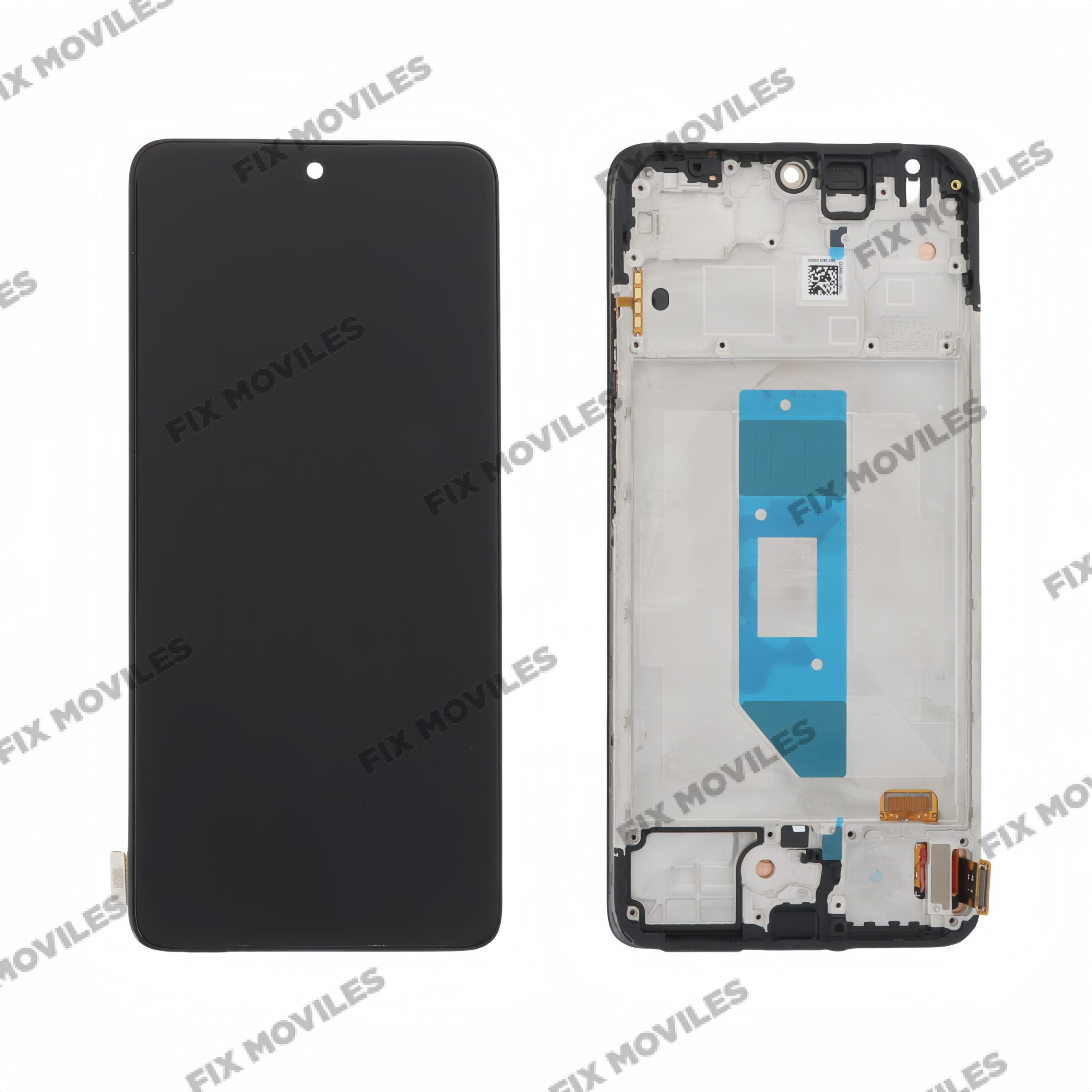 Pantalla Xiaomi Redmi Note 14 4G 2025 (24117RN76G) Negro con marco (Version Global) LCD+TACTIL SERVICE PACK (LCD Pequeña) Pantalla Xiaomi Redmi Note 14 4G 2025 (24117RN76G) Negro con marco (Version Global) LCD+TACTIL SERVICE PACK (LCD Pequeña) - Image 1