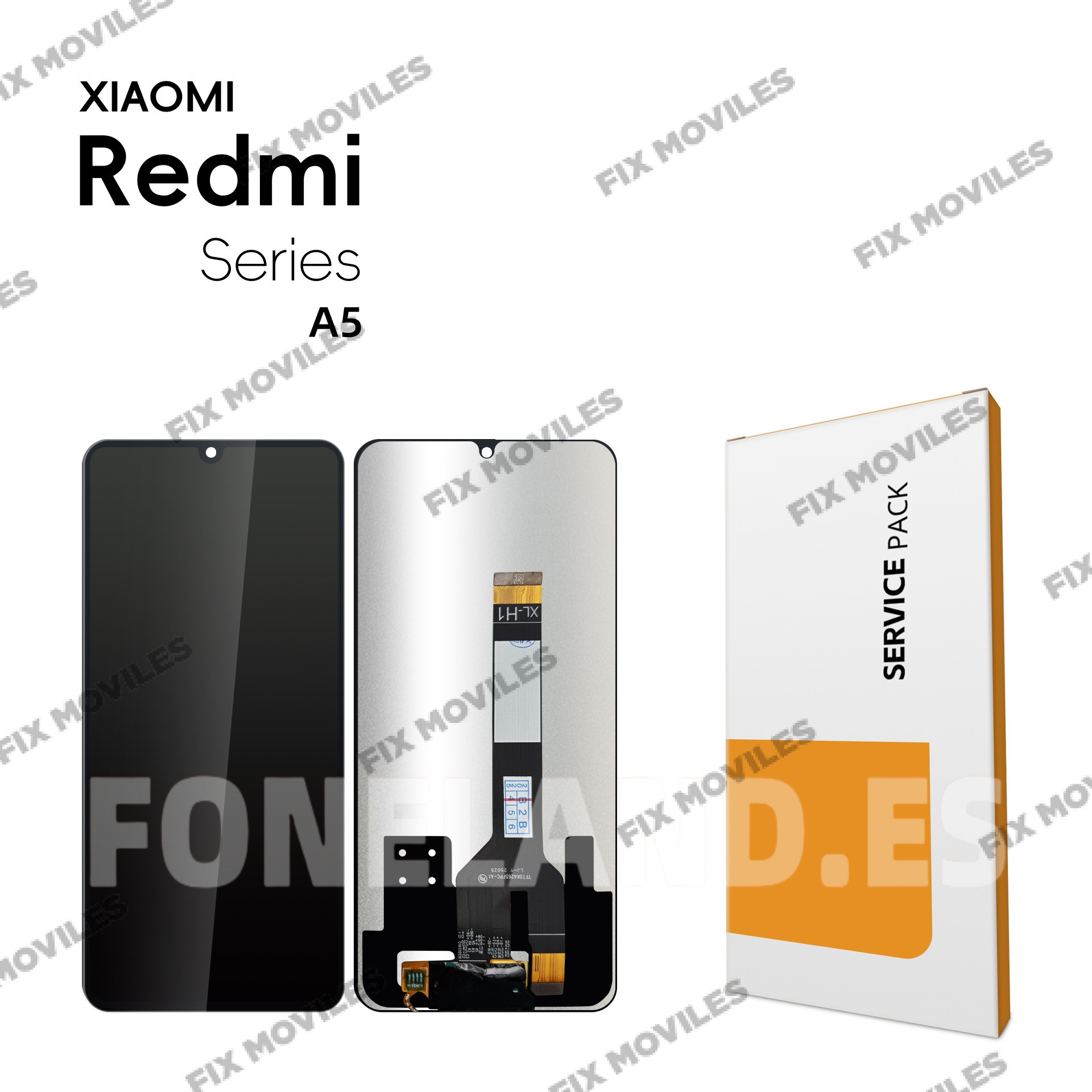 Pantalla Redmi A5 «171mm» (25028PC03G, 25028RN03A) / POCO C71(25028PC03I, 25028PC03G) Sin marco LCD+TACTIL Completo SERVICE PACK Pantalla Redmi A5 «171mm» (25028PC03G, 25028RN03A) / POCO C71(25028PC03I, 25028PC03G) Sin marco LCD+TACTIL Completo SERVICE PACK - Image 1