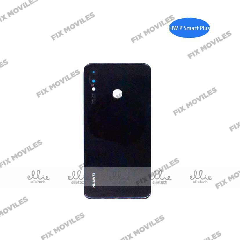 Tapa Trasera Huawei P Smart Plus Negra Con Lente Tapa Trasera Huawei P Smart Plus Negra Con Lente - Image 1