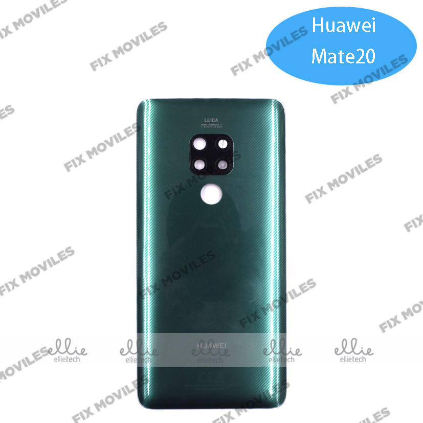 Tapa Trasera con lente de cristal para Huawei Mate 20 Verde Tapa Trasera con lente de cristal para Huawei Mate 20 Verde - Image 1