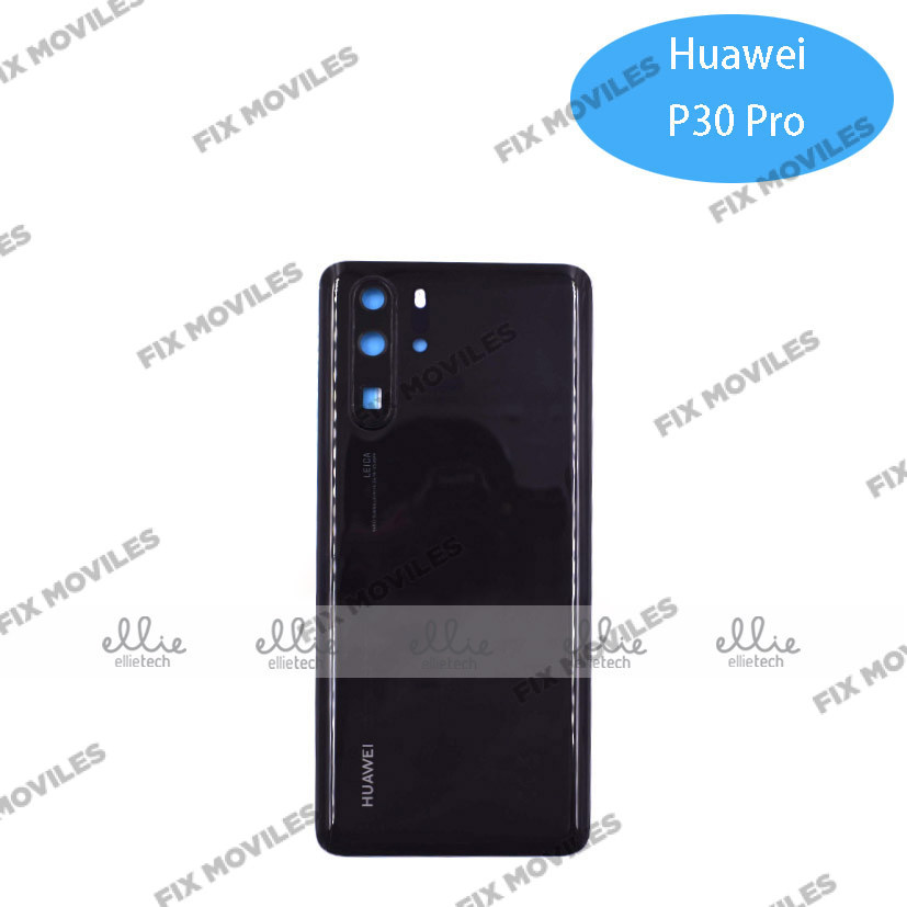 Tapa Trasera Huawei P30 Pro Negra Con Lente Tapa Trasera Huawei P30 Pro Negra Con Lente - Image 1
