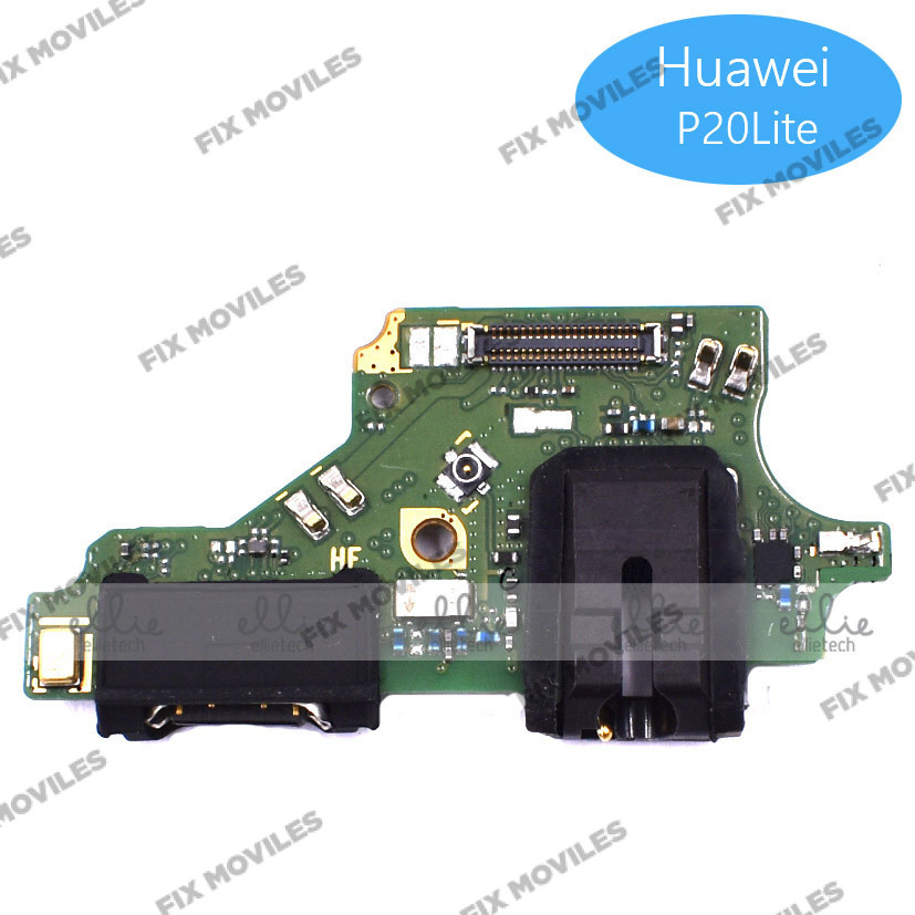 Placa de Carga con Conector de Audio para Huawei P20 Lite/ Nova 3e Original Placa de Carga con Conector de Audio para Huawei P20 Lite/ Nova 3e Original - Image 1