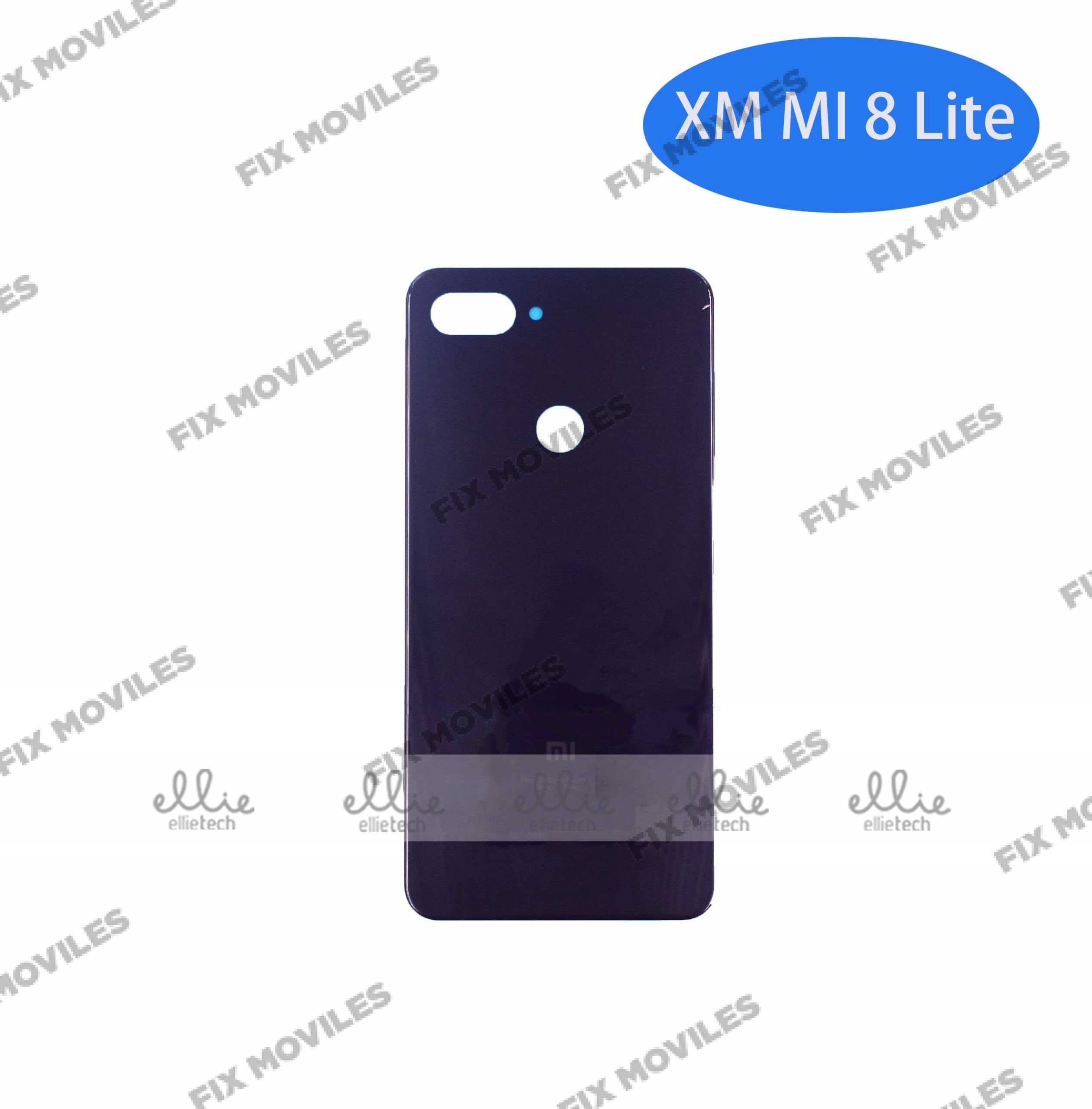 Tapa Trasera Xiaomi Mi 8 Lite Negra Tapa Trasera Xiaomi Mi 8 Lite Negra - Image 1