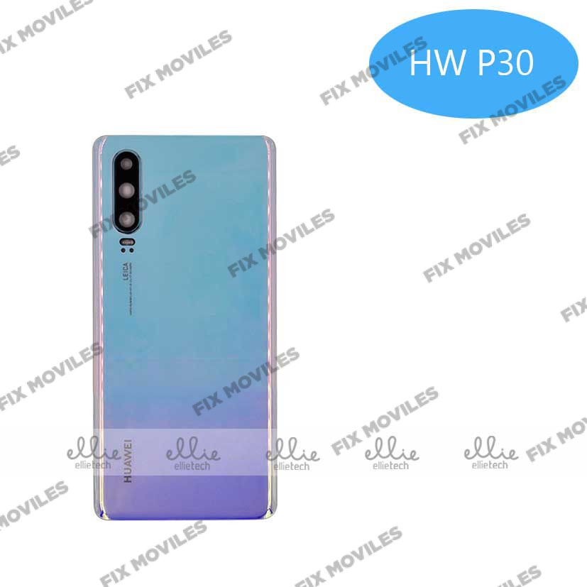 Tapa Trasera Huawei P30 Azul Cielo Con Lente Tapa Trasera Huawei P30 Azul Cielo Con Lente - Image 1