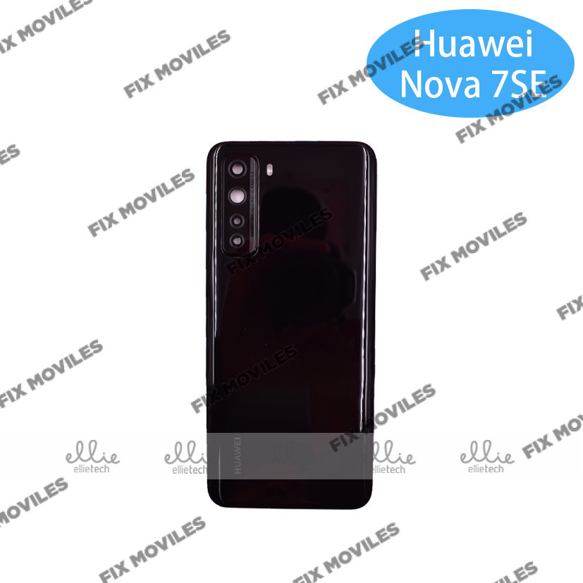 Tapa Trasera Huawei P40 Lite 5G / Nova 7SE Negra Con Lente Original Tapa Trasera Huawei P40 Lite 5G / Nova 7SE Negra Con Lente Original - Image 1