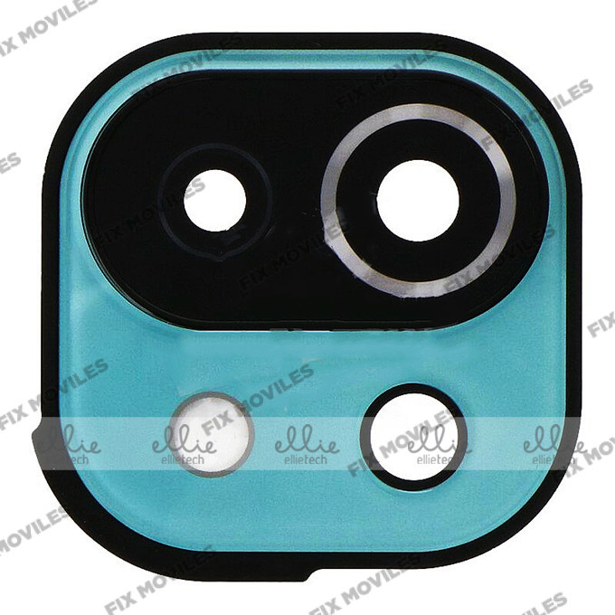 Lente Cristal Camara + Marco para Xiaomi Mi 11 Lite / Mi 11 Lite 5G / Mi 11 Lite 5G NE Verde camara Lente Cristal Camara + Marco para Xiaomi Mi 11 Lite / Mi 11 Lite 5G / Mi 11 Lite 5G NE Verde camara - Image 1