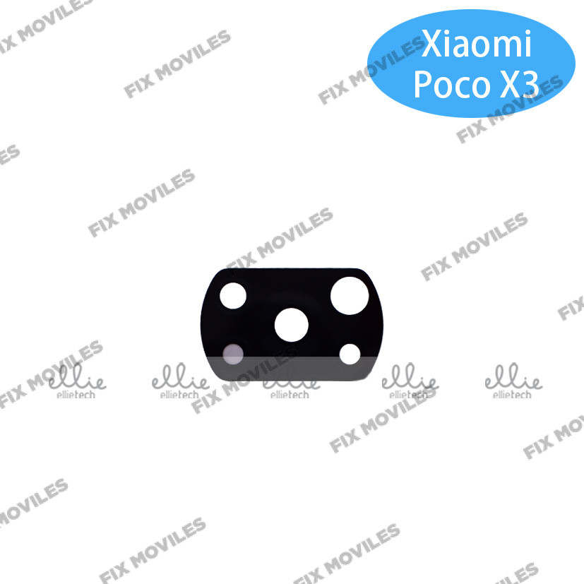 Lente Cristal Camara para XIaomi Pocophone X3 / Poco X3 NFC camara Lente Cristal Camara para XIaomi Pocophone X3 / Poco X3 NFC camara - Image 1