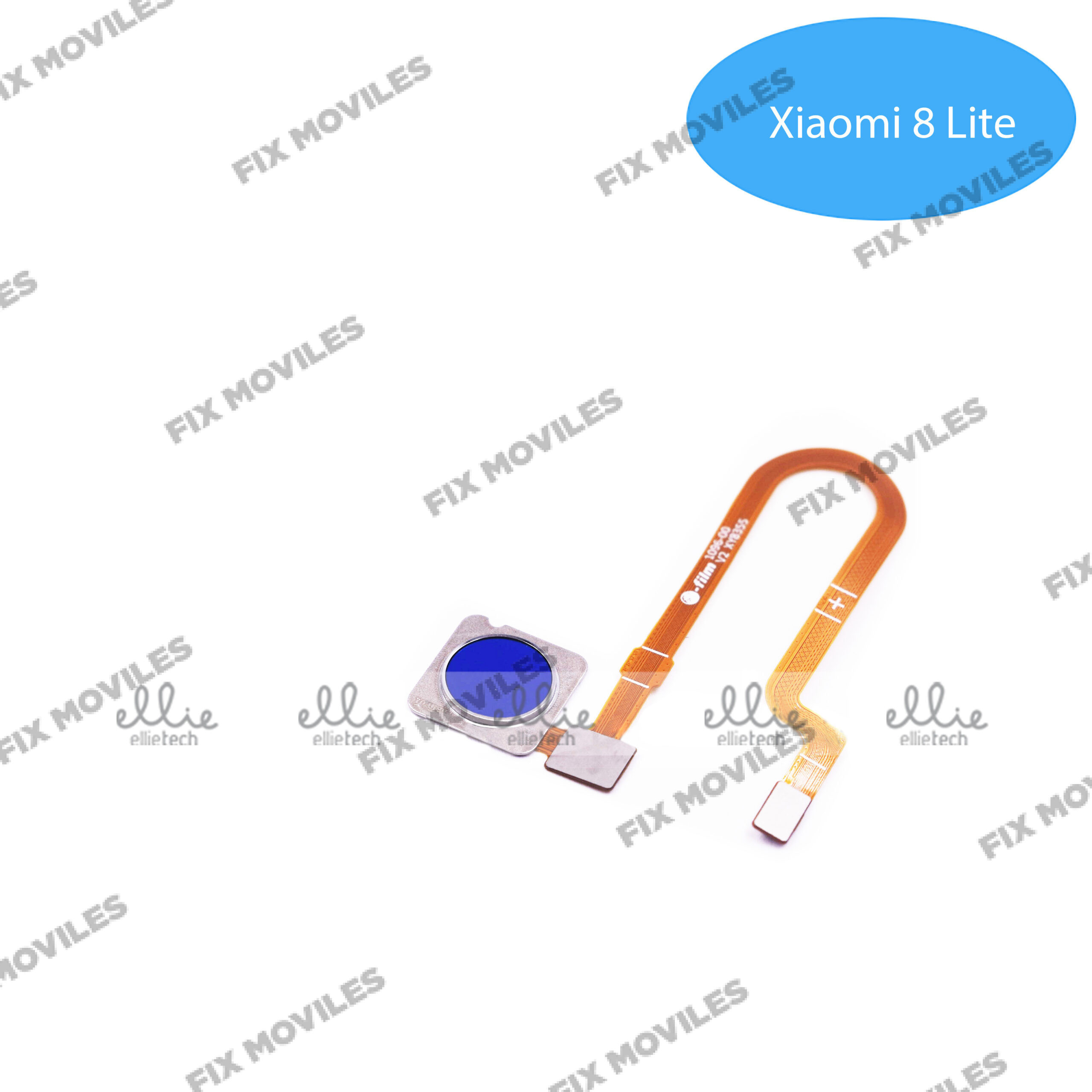 Flex de Lector de Huella para Xiaomi Mi 8 Lite Azul Flex de Lector de Huella para Xiaomi Mi 8 Lite Azul - Image 1