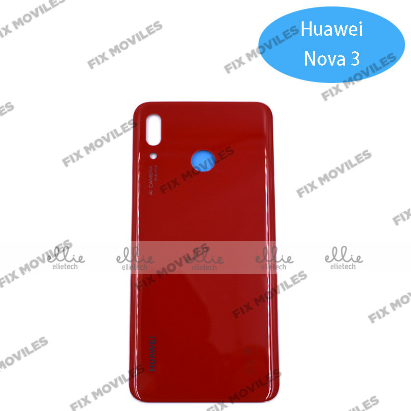 Tapa Trasera Huawei Nova 3 Rojo Tapa Trasera Huawei Nova 3 Rojo - Image 1