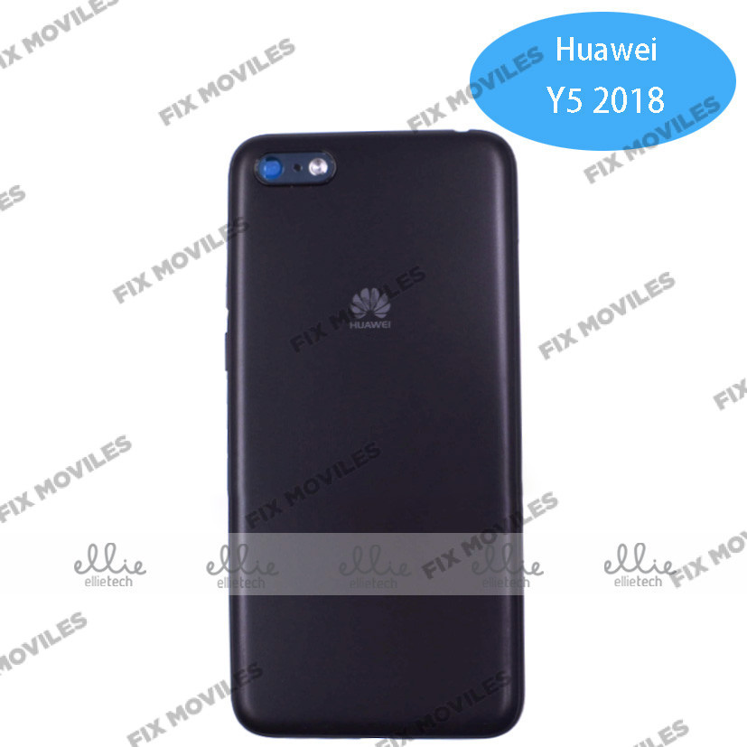 Tapa Trasera Con Lentre Para Huawei Y5 2018 Negra ORI Tapa Trasera Con Lentre Para Huawei Y5 2018 Negra ORI - Image 1