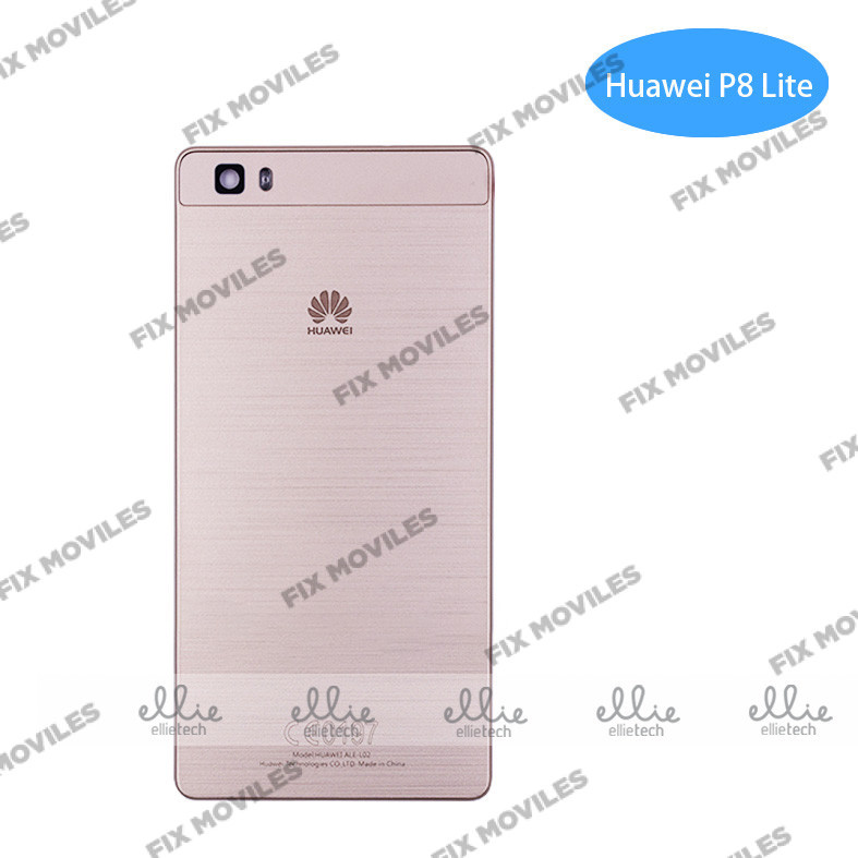 Tapa Trasera Huawei P8 Lite Dorada Con Lente Tapa Trasera Huawei P8 Lite Dorada Con Lente - Image 1