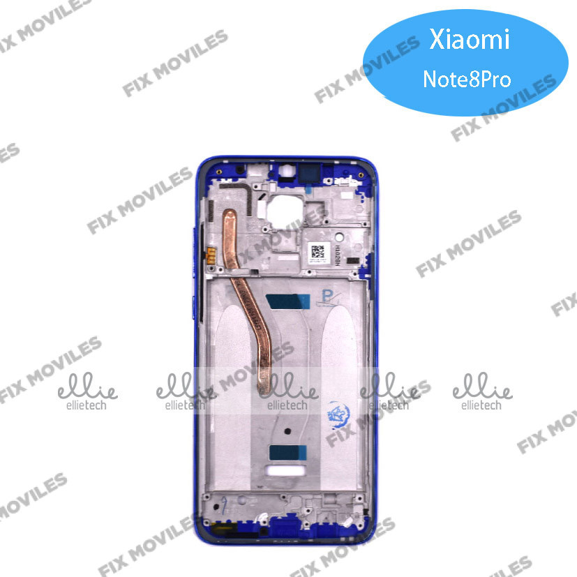 Carcasa Frontal(A) para Xiaomi Redmi Note 8 Pro Azul Original Carcasa Frontal(A) para Xiaomi Redmi Note 8 Pro Azul Original - Image 1