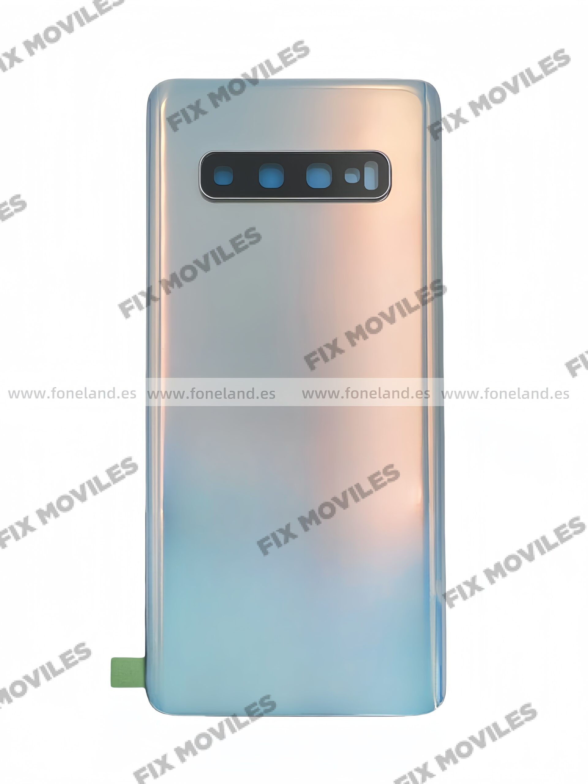 Tapa Trasera Para SAMSUNG S10 G973F Blanco(SIN LOGO) Tapa Trasera Para SAMSUNG S10 G973F Blanco(SIN LOGO) - Image 1