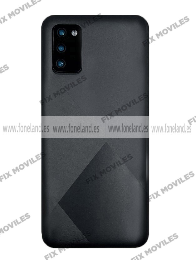Tapa Trasera para Samsung A02S A025F Negro Con Lente (SIN LOGO) Tapa Trasera para Samsung A02S A025F Negro Con Lente (SIN LOGO) - Image 1