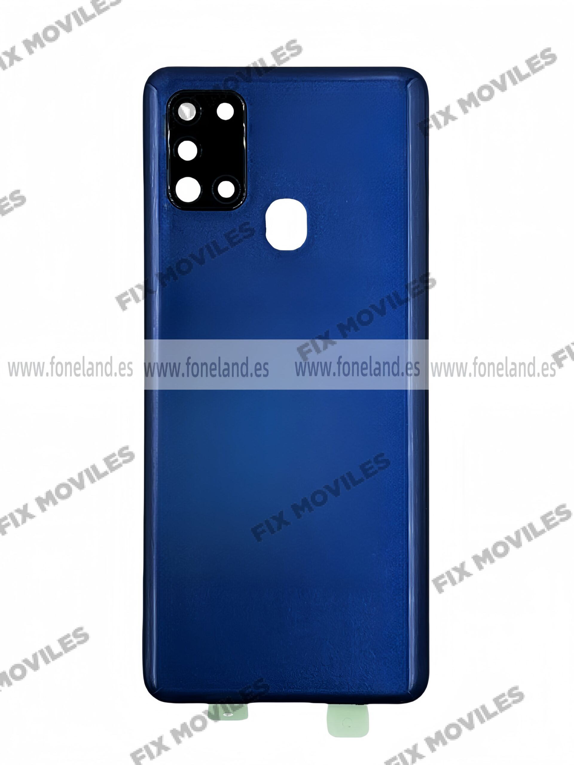 Tapa Trasera para Samsung A21S A217F Azul Con Lente (SIN LOGO) Tapa Trasera para Samsung A21S A217F Azul Con Lente (SIN LOGO) - Image 1