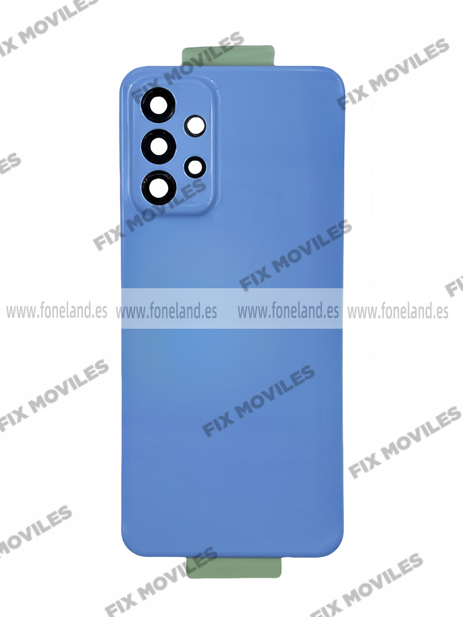 Tapa Trasera para Samsung A23 A235F Azul Brillante Con Lente (SIN LOGO) Tapa Trasera para Samsung A23 A235F Azul Brillante Con Lente (SIN LOGO) - Image 1