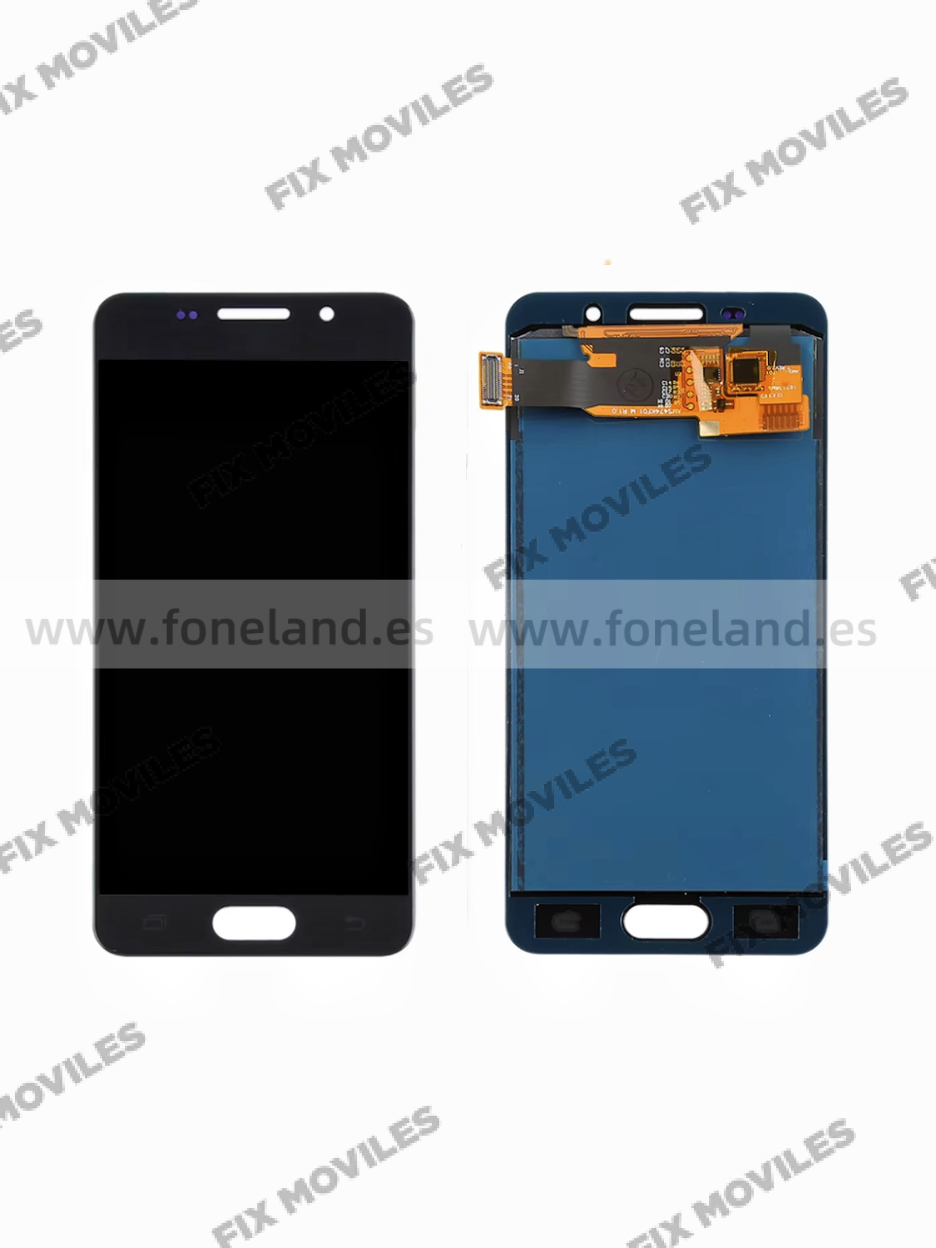 Pantalla Samsung SM-A310F GALAXY A3 2016 OLED Negra Sin Marco Pantalla Samsung SM-A310F GALAXY A3 2016 OLED Negra Sin Marco - Image 1