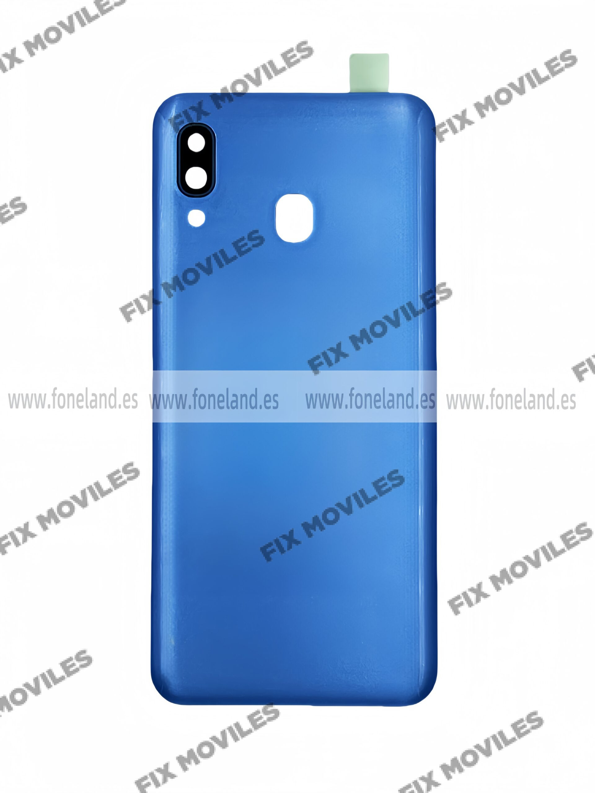 Tapa Trasera para Samsung A30 A305F Azul Con Lente (SIN LOGO) Tapa Trasera para Samsung A30 A305F Azul Con Lente (SIN LOGO) - Image 1
