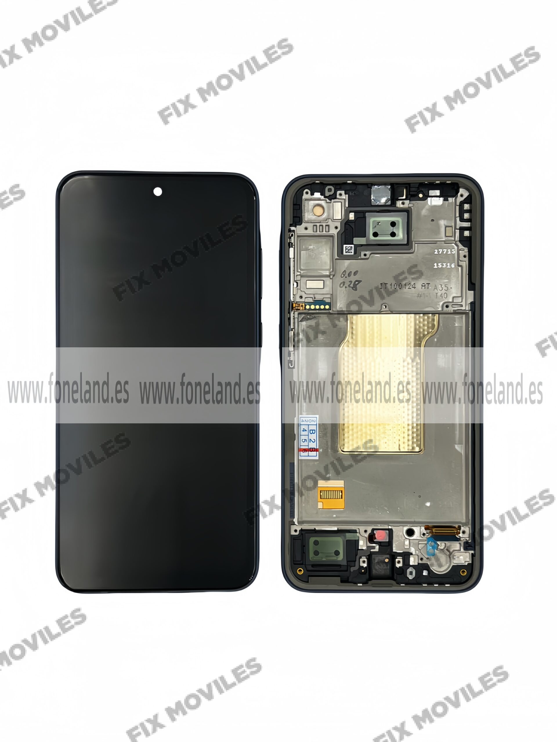 Pantalla Samsung A35 5G Con Marco Negro Completa LCD+Tactil INCELL (No Lee Huella) Pantalla Samsung A35 5G Con Marco Negro Completa LCD+Tactil INCELL (No Lee Huella) - Image 1