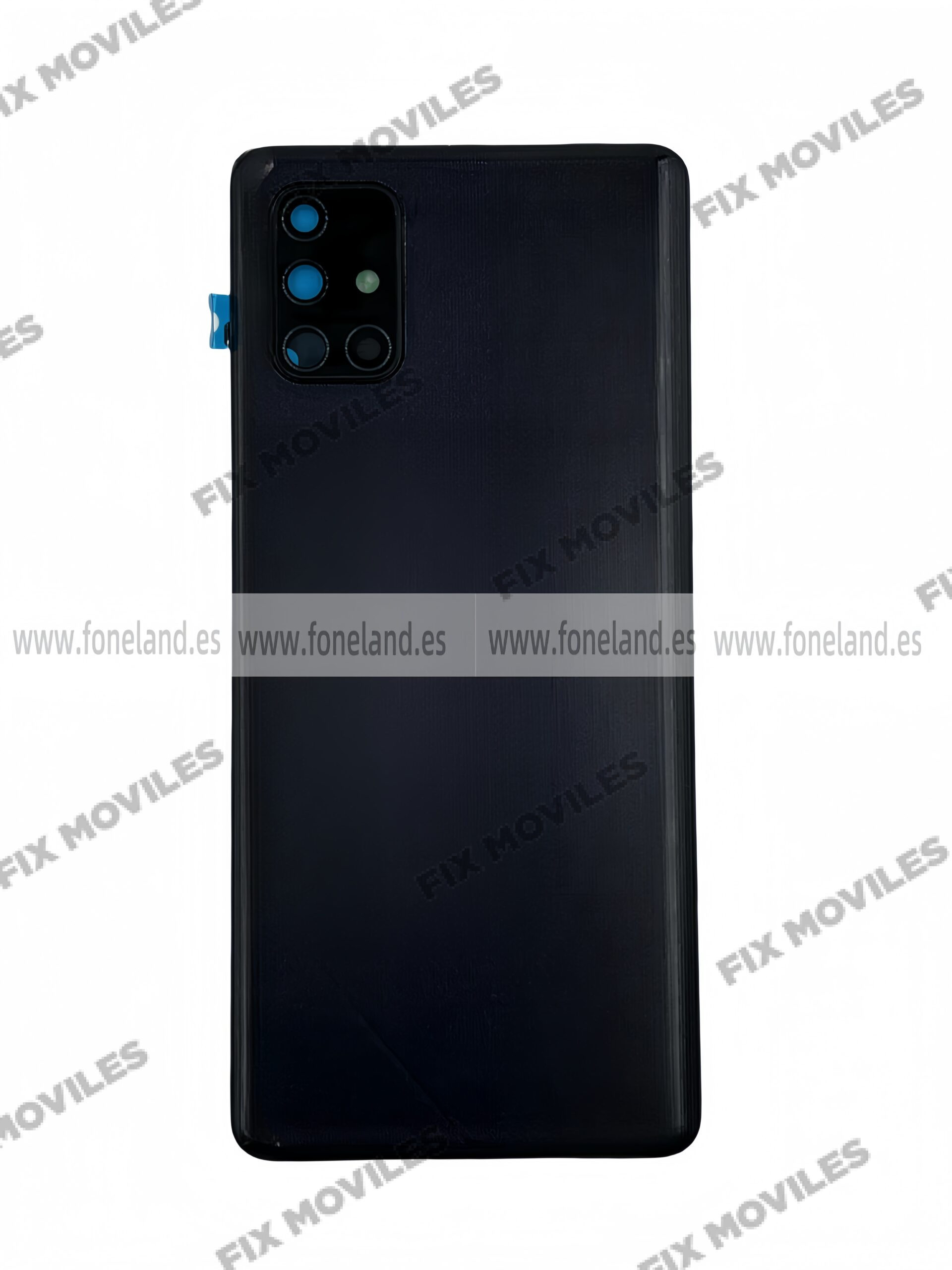 Tapa Trasera para Samsung A71 A715F Negro Con Lente (SIN LOGO) Tapa Trasera para Samsung A71 A715F Negro Con Lente (SIN LOGO) - Image 1