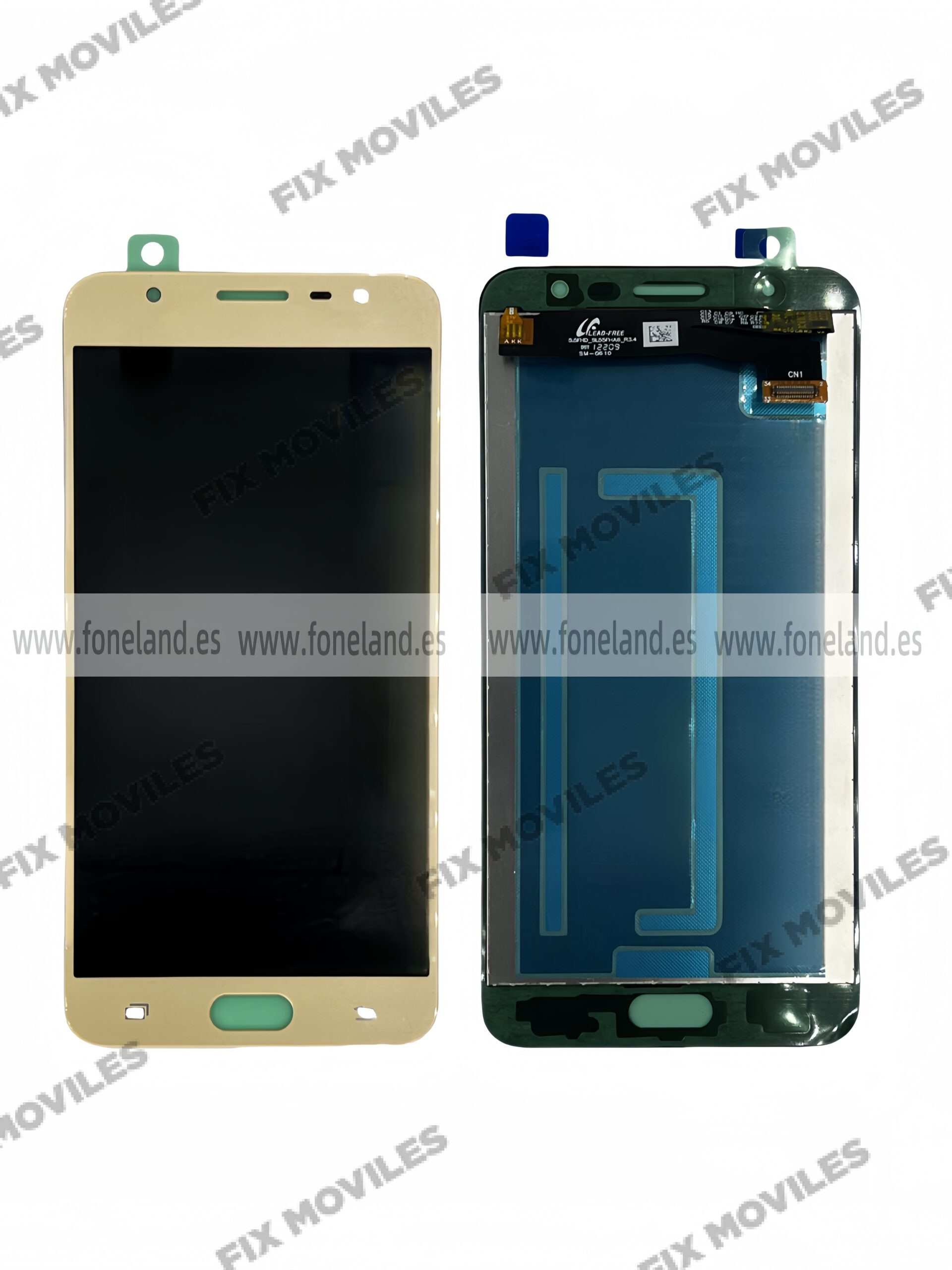 Pantalla Samsung J7 Prime G610F Dorado Completa Pantalla Samsung J7 Prime G610F Dorado Completa - Image 1