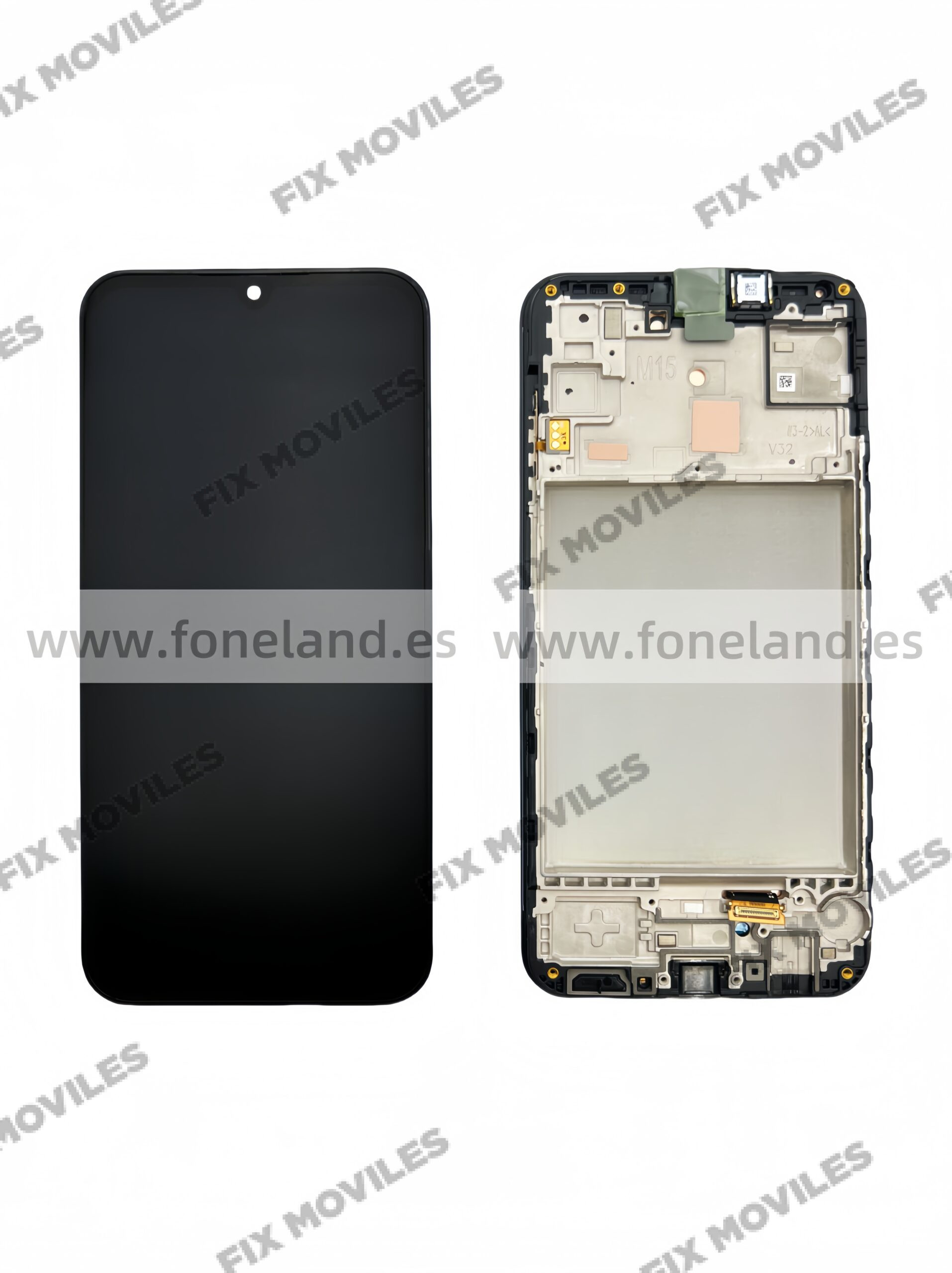 Pantalla Samsung M15 5G M156 2024 Negra con Marco Completa SERVICE PACK Pantalla Samsung M15 5G M156 2024 Negra con Marco Completa SERVICE PACK - Image 1