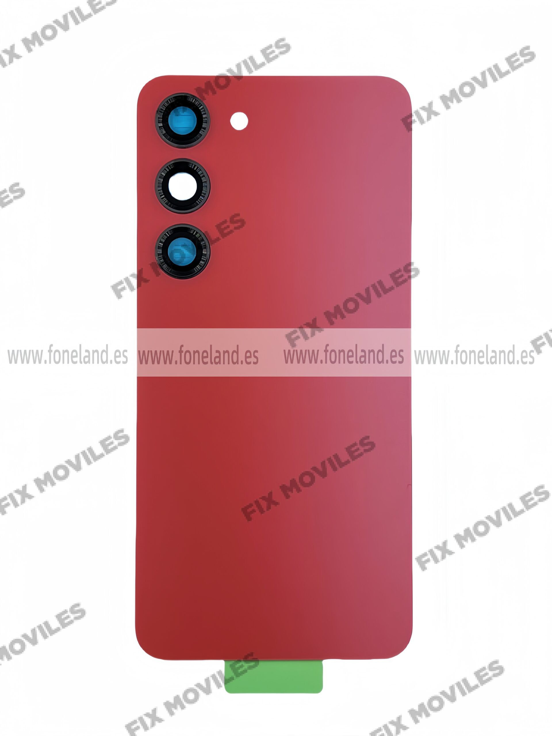 Tapa Trasera para Samsung S23 S911B Rojo Con Lente (SIN LOGO) Tapa Trasera para Samsung S23 S911B Rojo Con Lente (SIN LOGO) - Image 1