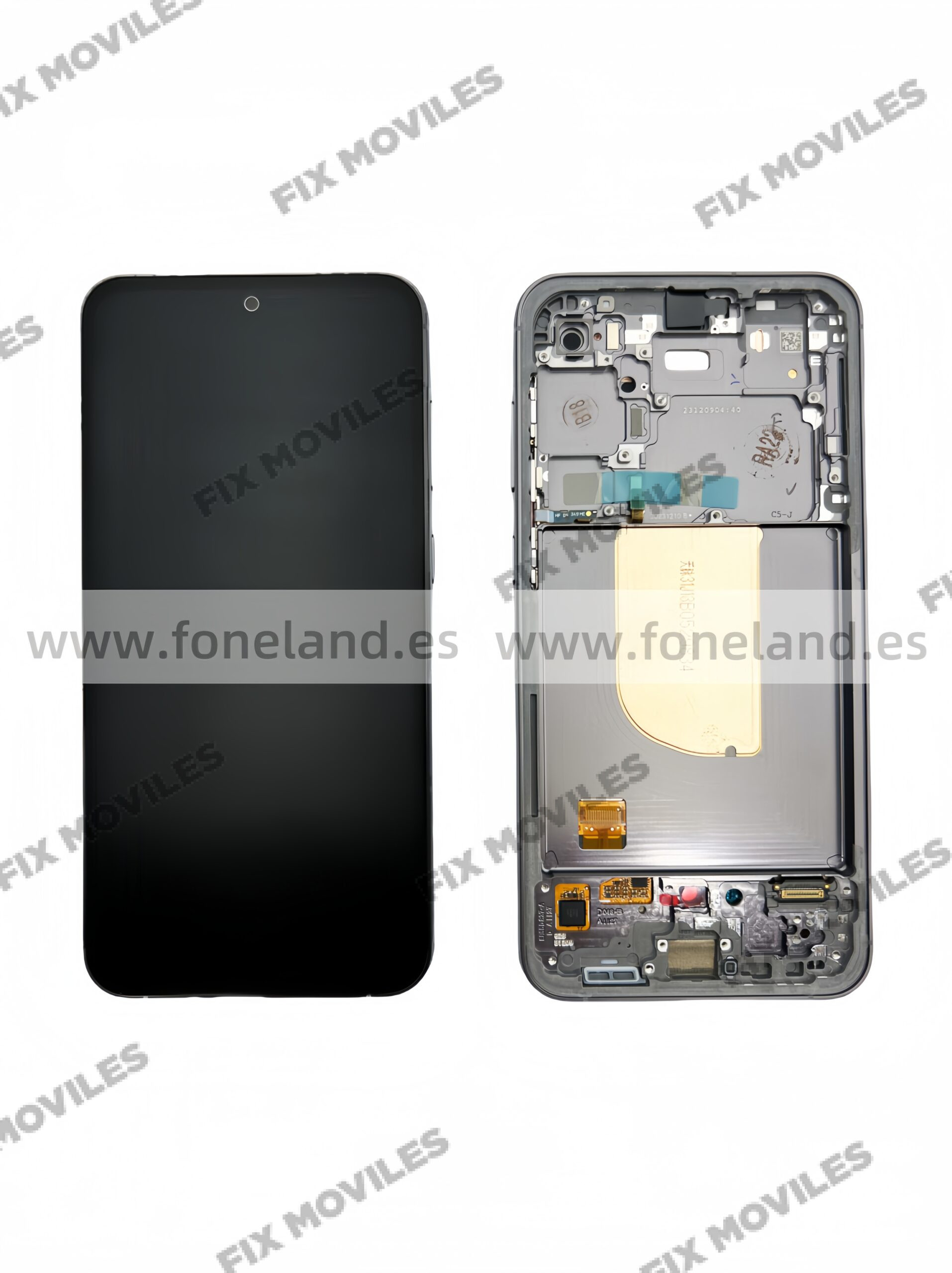 Pantalla Samsung S23 FE S711 Negra con Marco Original Completa SERVICE PACK Pantalla Samsung S23 FE S711 Negra con Marco Original Completa SERVICE PACK - Image 1