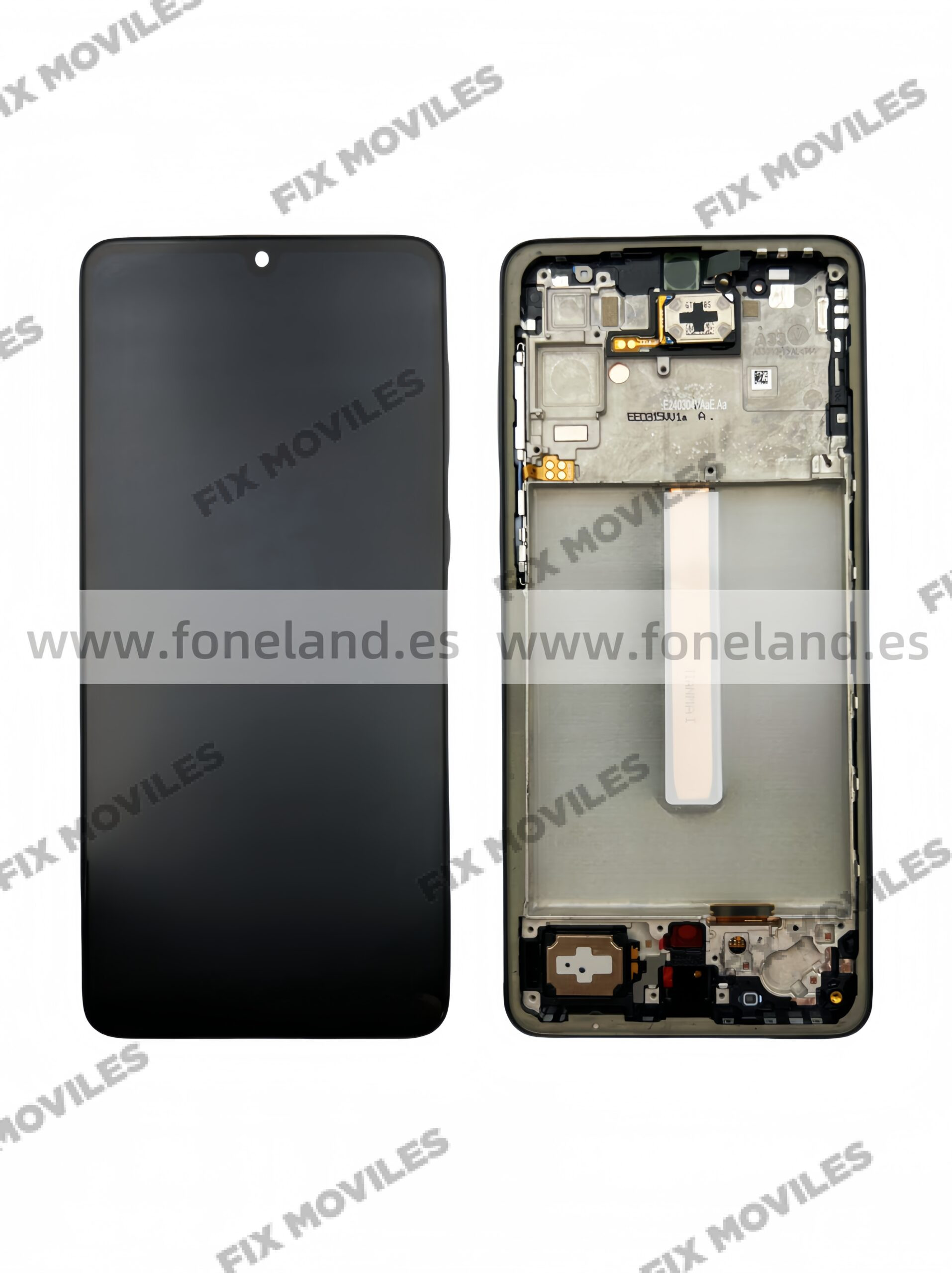 Pantalla Samsung SM-A336 A33 5G 2022 Negro con Marco Original Completa SERVICE PACK Pantalla Samsung SM-A336 A33 5G 2022 Negro con Marco Original Completa SERVICE PACK - Image 1