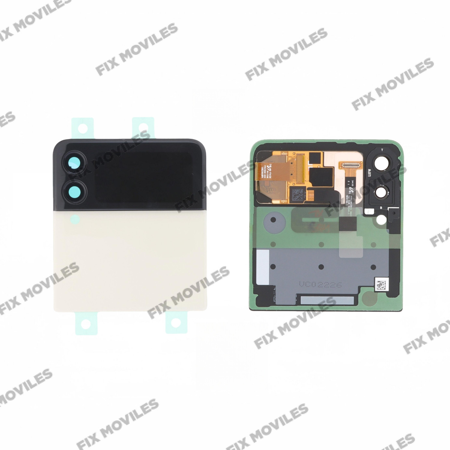 Tapa Superior Con Pantalla Samsung Z Flip 3 5G F711 Blanco Exterior Original Completa SERVICE PACK Tapa Superior Con Pantalla Samsung Z Flip 3 5G F711 Blanco Exterior Original Completa SERVICE PACK - Image 1
