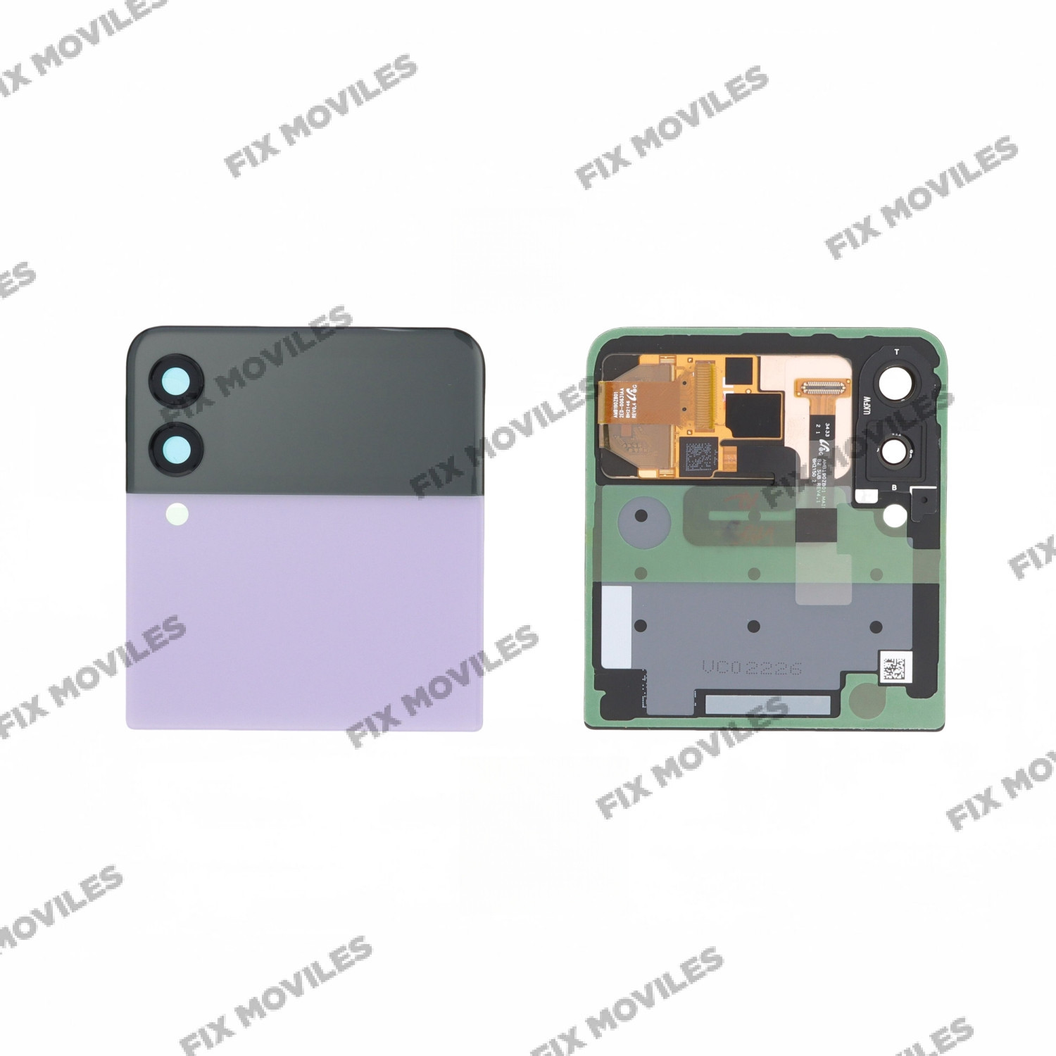 Tapa Superior Con Pantalla Samsung Z Flip 3 5G F711 Lila Exterior Original Completa SERVICE PACK Tapa Superior Con Pantalla Samsung Z Flip 3 5G F711 Lila Exterior Original Completa SERVICE PACK - Image 1