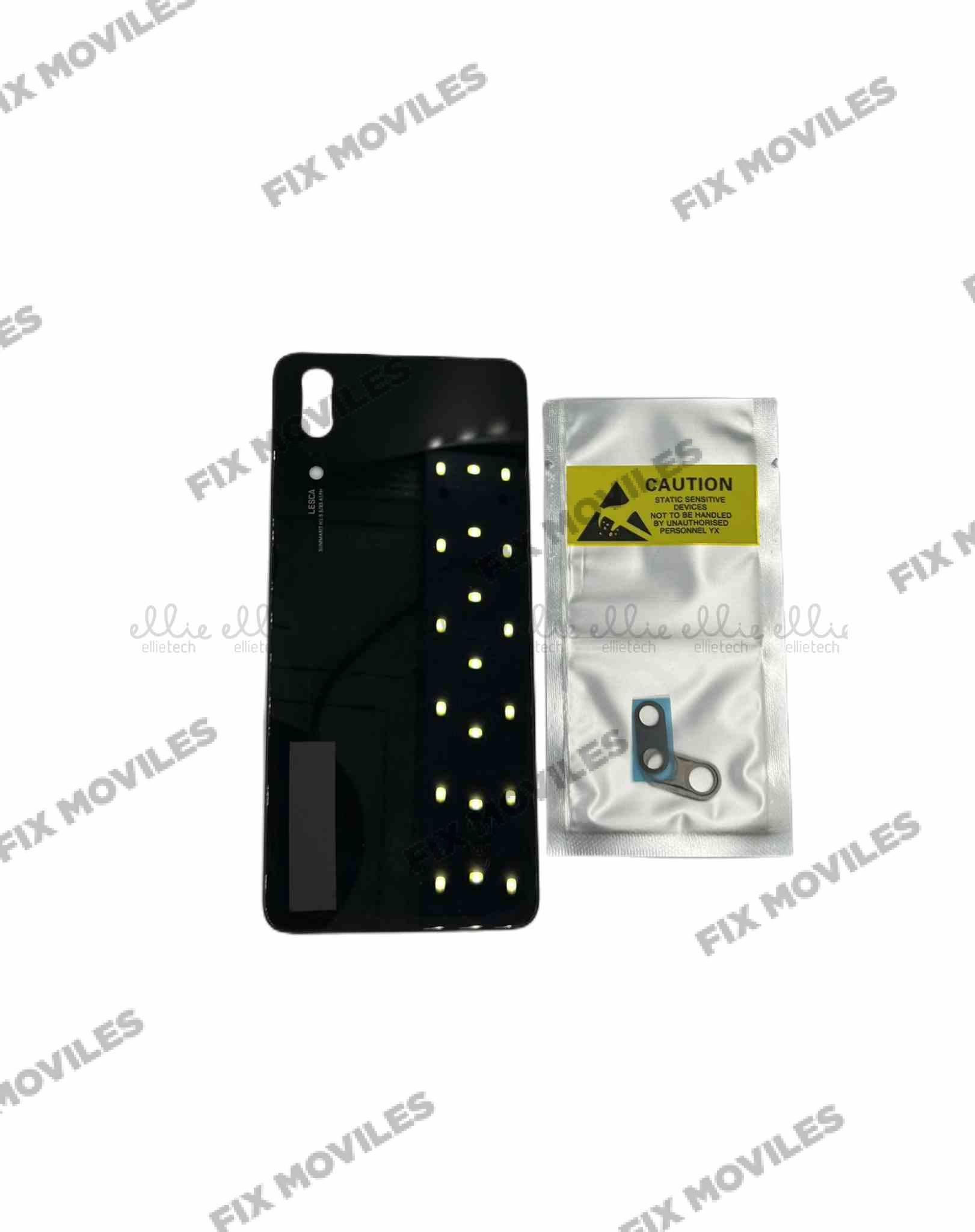 Tapa Trasera Huawei P20 Negra Con Lente Tapa Trasera Huawei P20 Negra Con Lente - Image 1