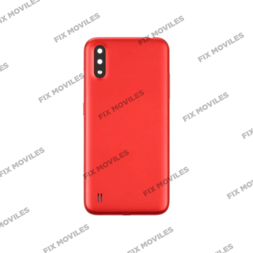 Tapa Trasera Samsung A01 A015F Rojo con Lente Tapa Trasera Samsung A01 A015F Rojo con Lente - Image 1