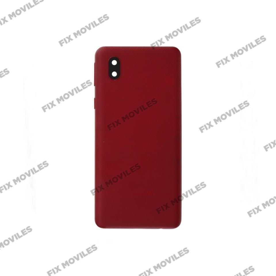 Tapa Trasera Samsung A01 Core A013F Rojo con Lente Tapa Trasera Samsung A01 Core A013F Rojo con Lente - Image 1