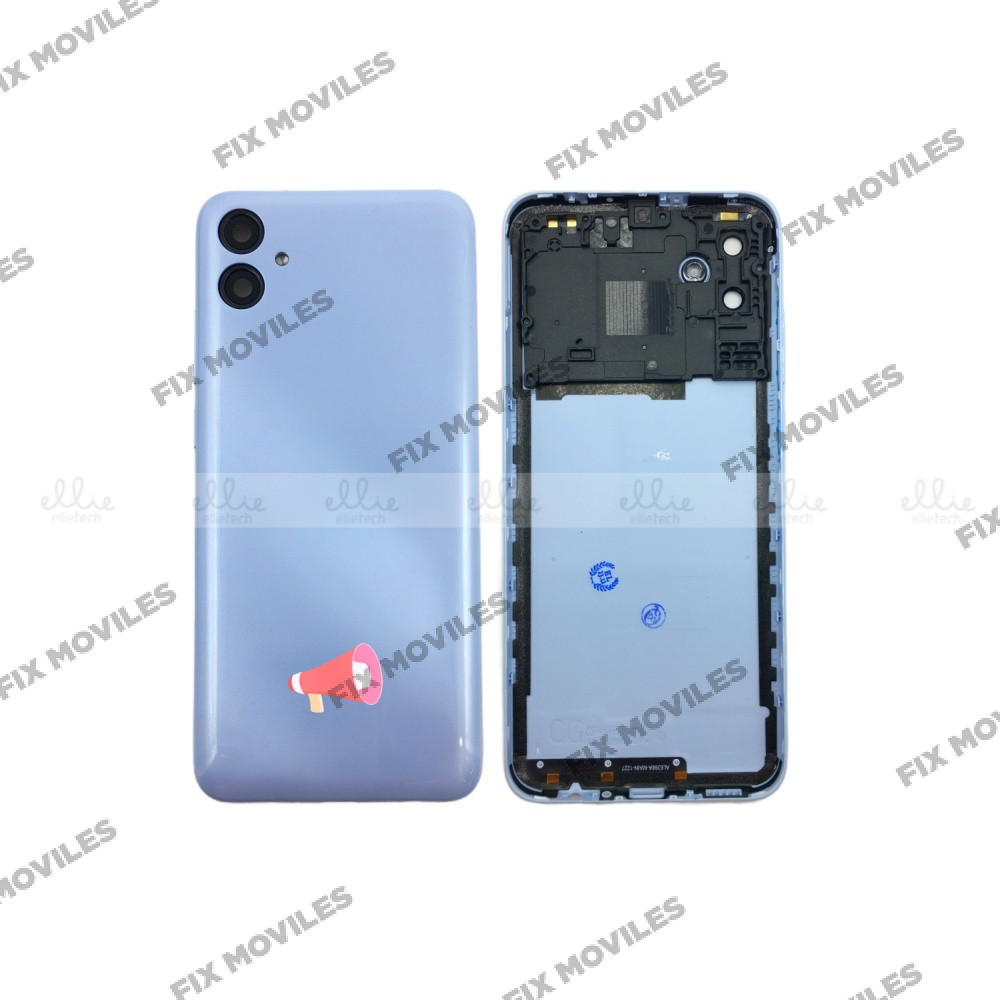 Tapa Trasera Samsung A04E A042F Azul con Lente Tapa Trasera Samsung A04E A042F Azul con Lente - Image 1
