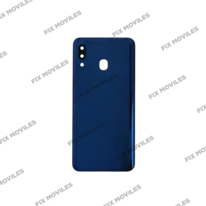 Tapa Trasera Samsung A20S A207F Azul con Lente Tapa Trasera Samsung A20S A207F Azul con Lente - Image 1