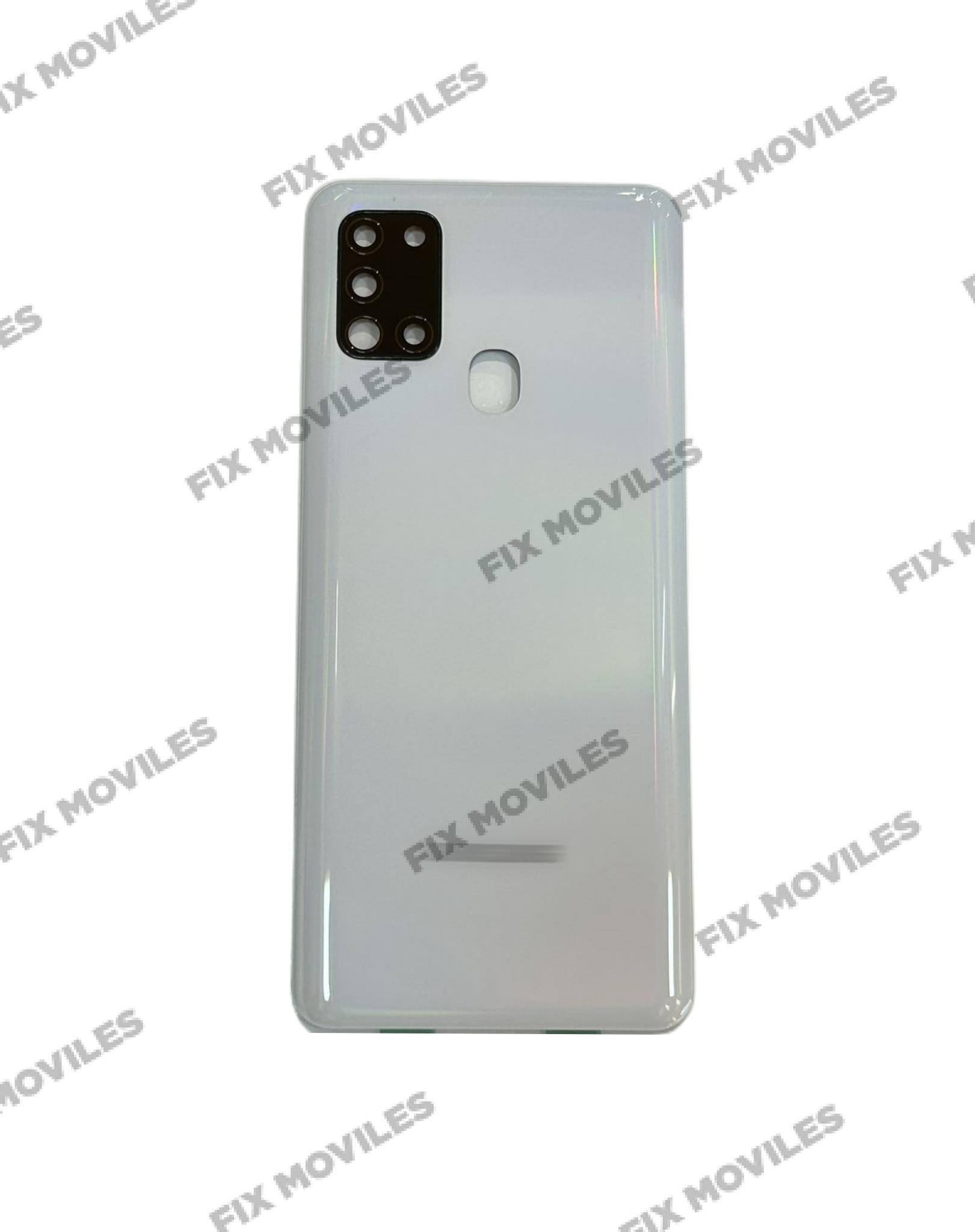 Tapa Trasera Samsung A21S A217F Blanca con Lente Tapa Trasera Samsung A21S A217F Blanca con Lente - Image 1