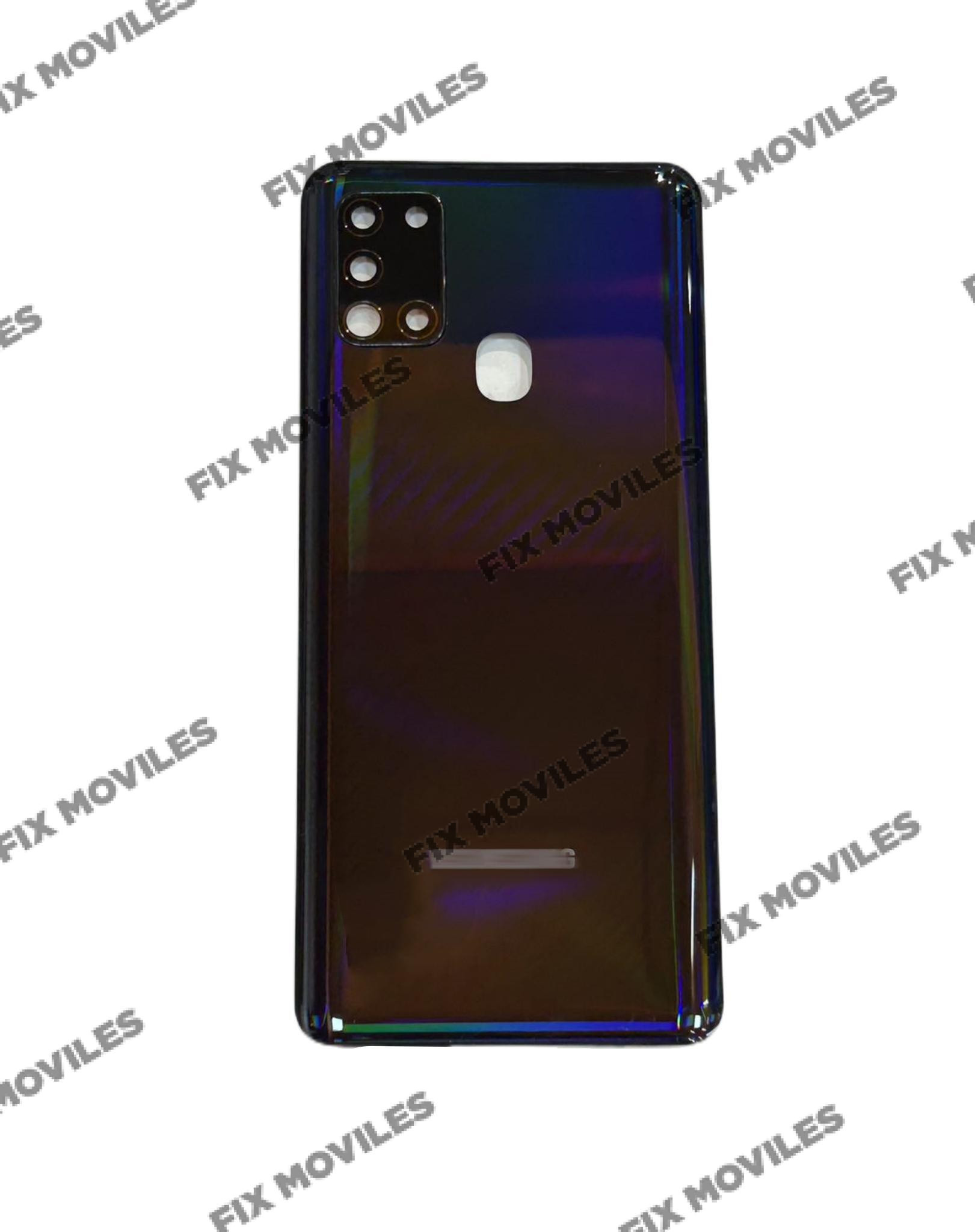Tapa Trasera Samsung A21S A217F Negra con Lente Tapa Trasera Samsung A21S A217F Negra con Lente - Image 1