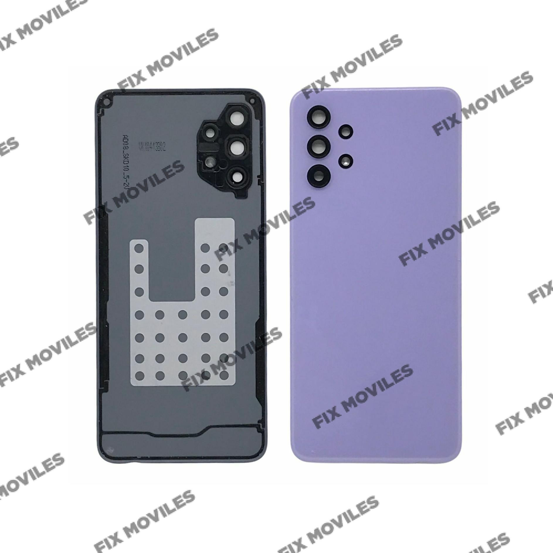 Tapa Trasera Samsung A32 5G A326B Lila con Lente Tapa Trasera Samsung A32 4G A325F Lila con Lente - Image 1