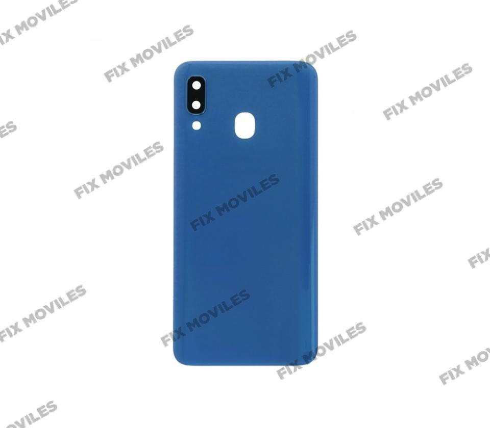 Tapa Trasera Samsung A40 A405 Azul con Lente Tapa Trasera Samsung A40 A405 Azul con Lente - Image 1